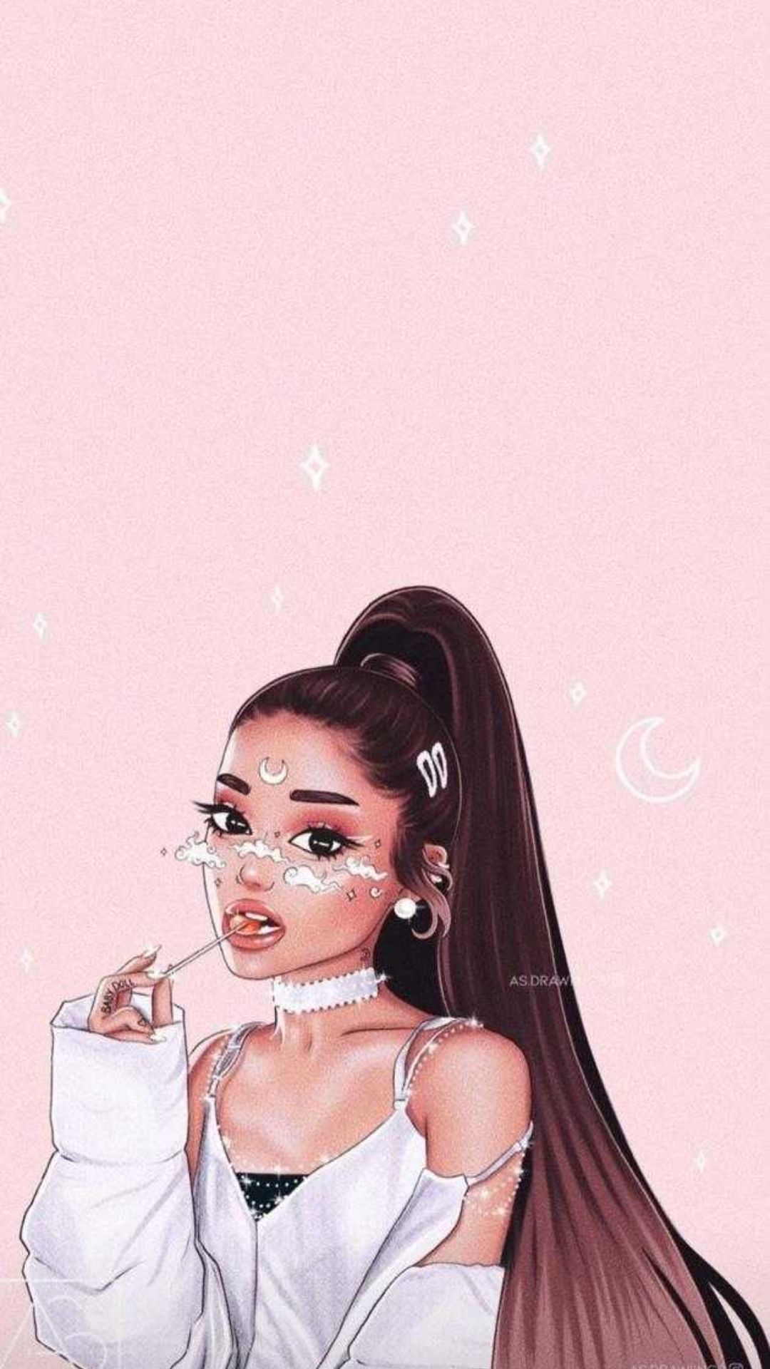 ariana grande cute drawings Wallpapers