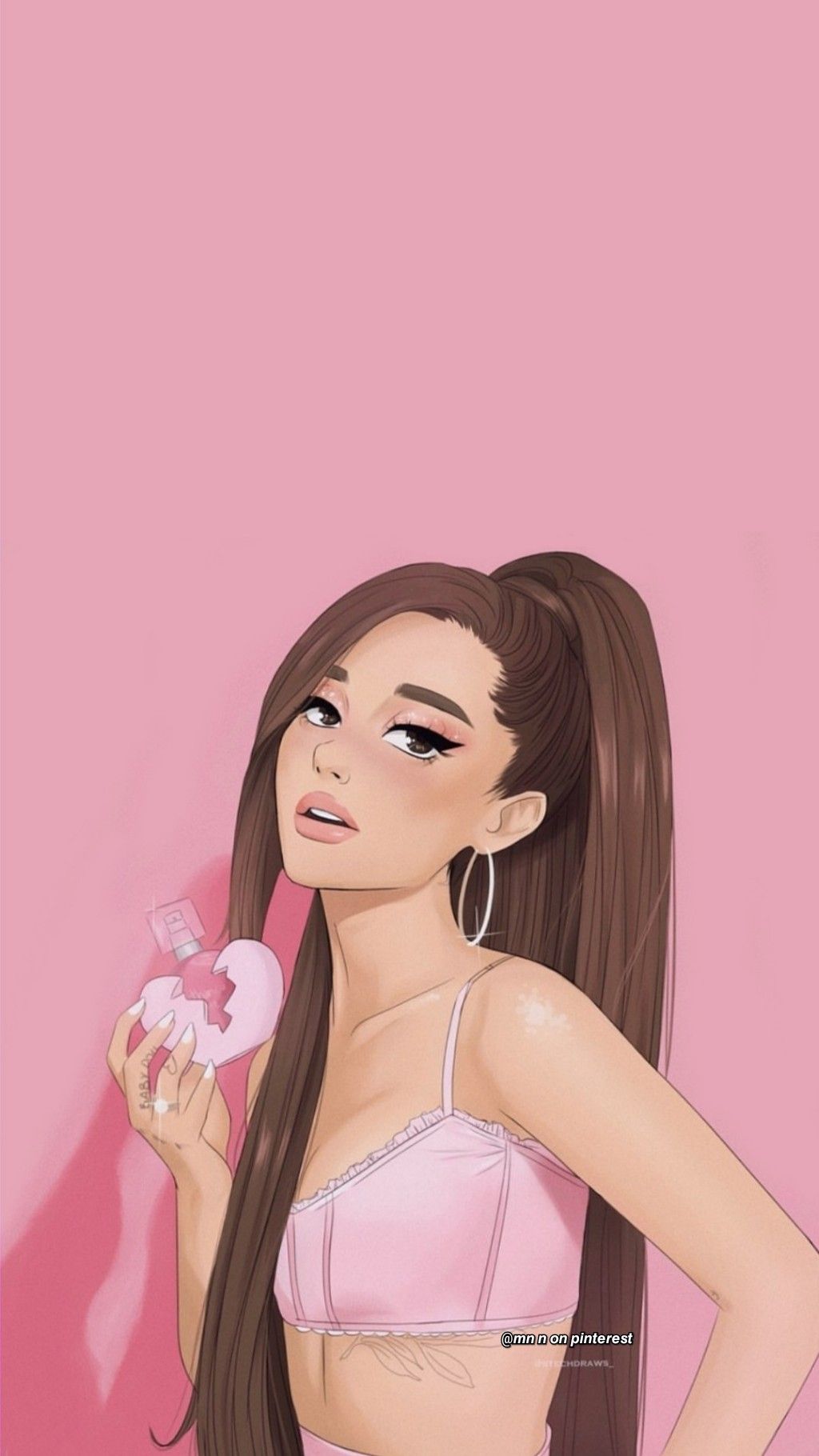 ariana grande cute drawings Wallpapers