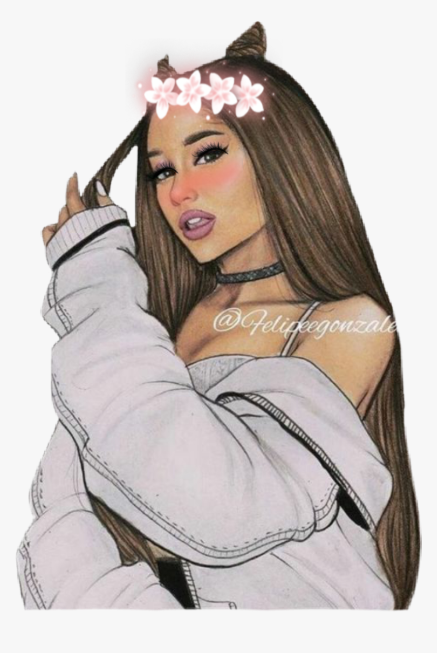 ariana grande cute drawings Wallpapers