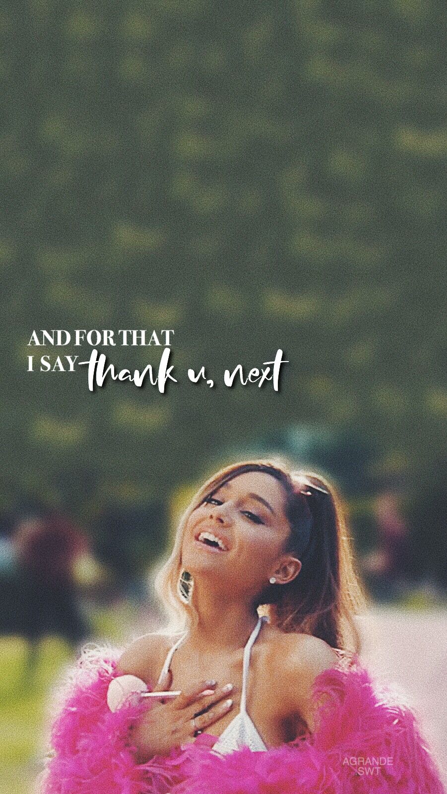 ariana grande thank u next Wallpapers