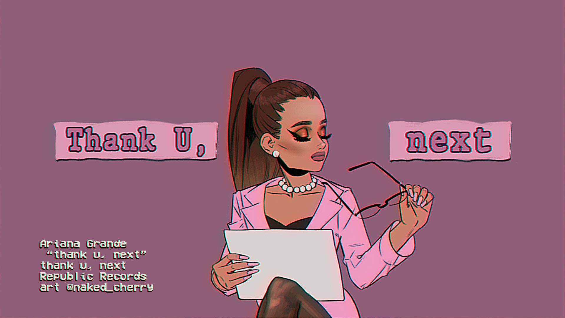 ariana grande thank u next Wallpapers