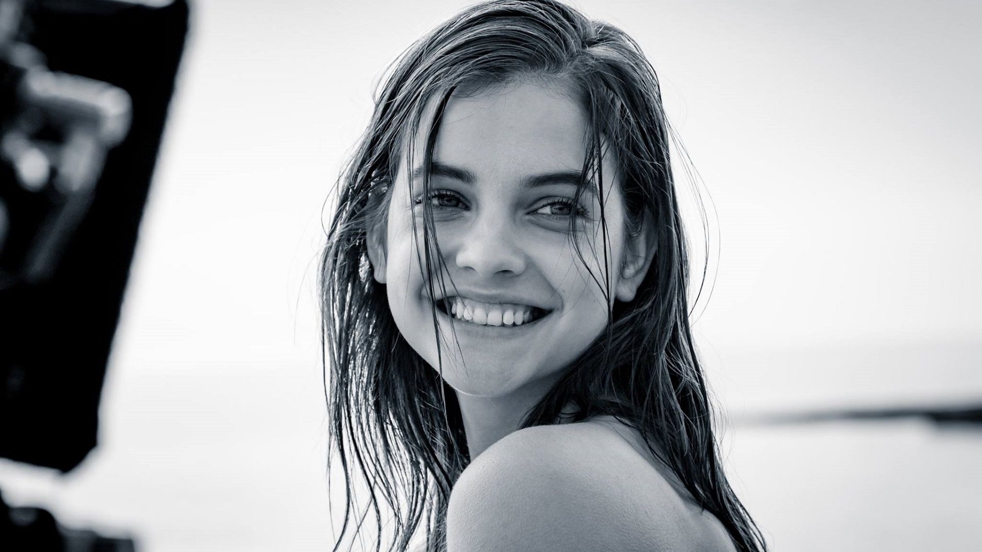 Barbara Palvin Monochrome Wallpapers