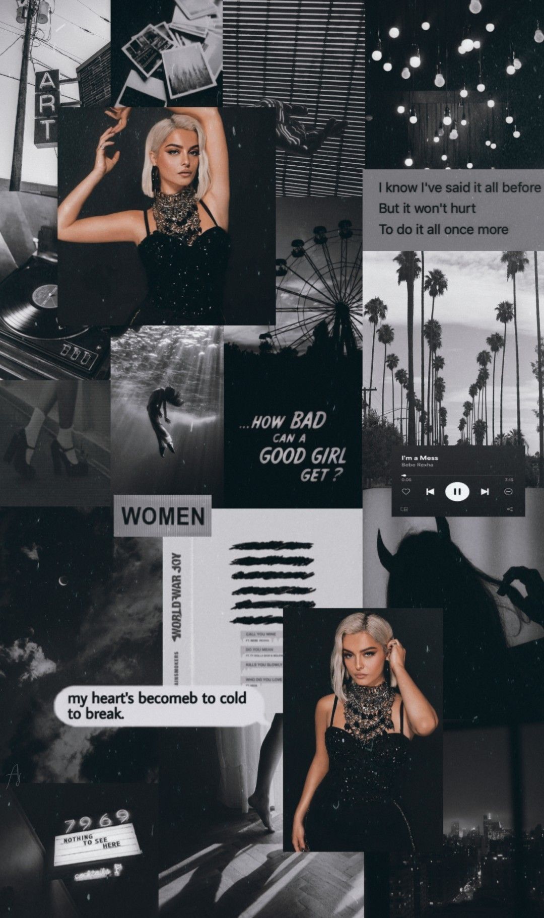 Bebe Rexha in Black Wallpapers