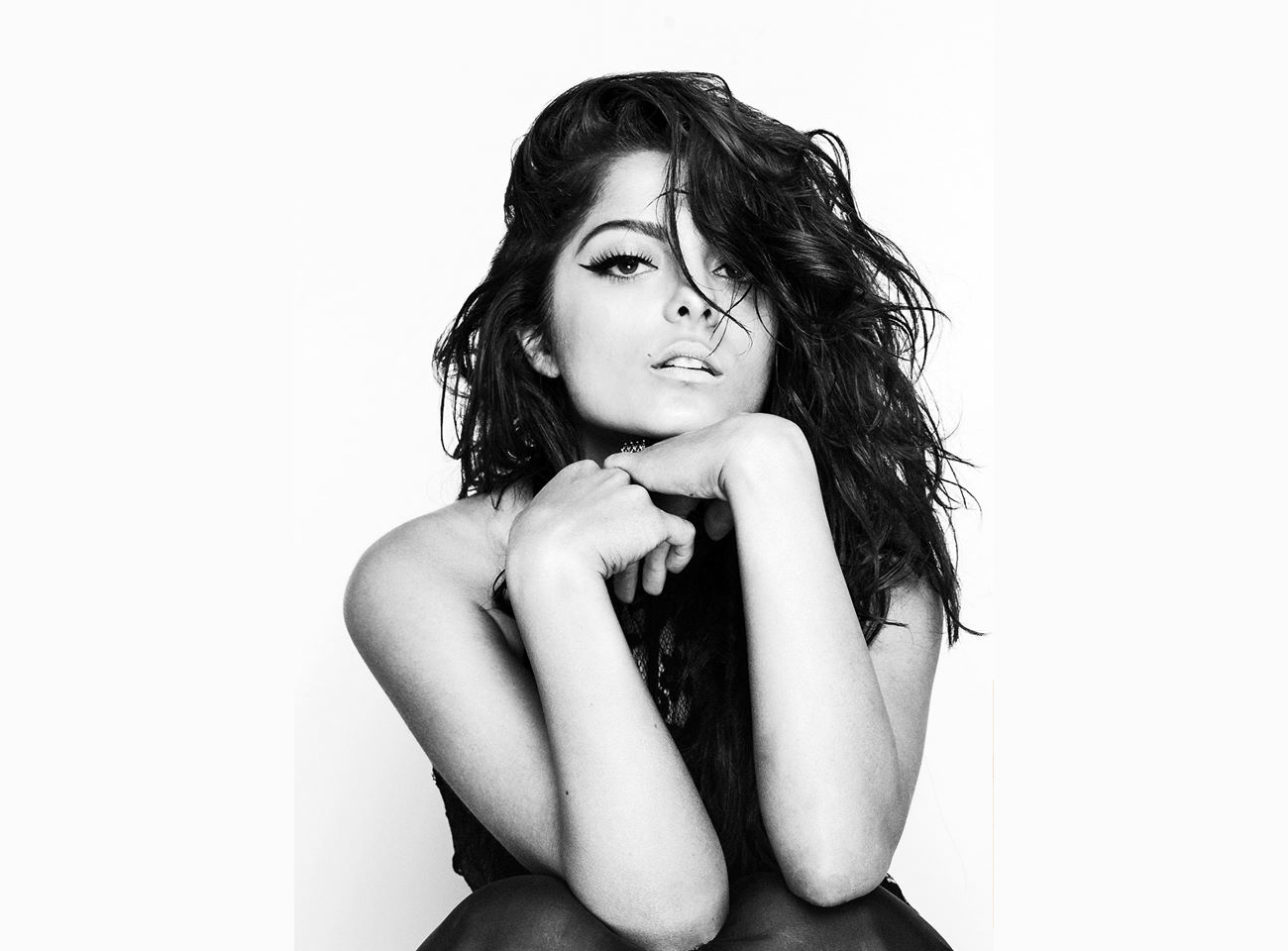 Bebe Rexha Monochrome Wallpapers