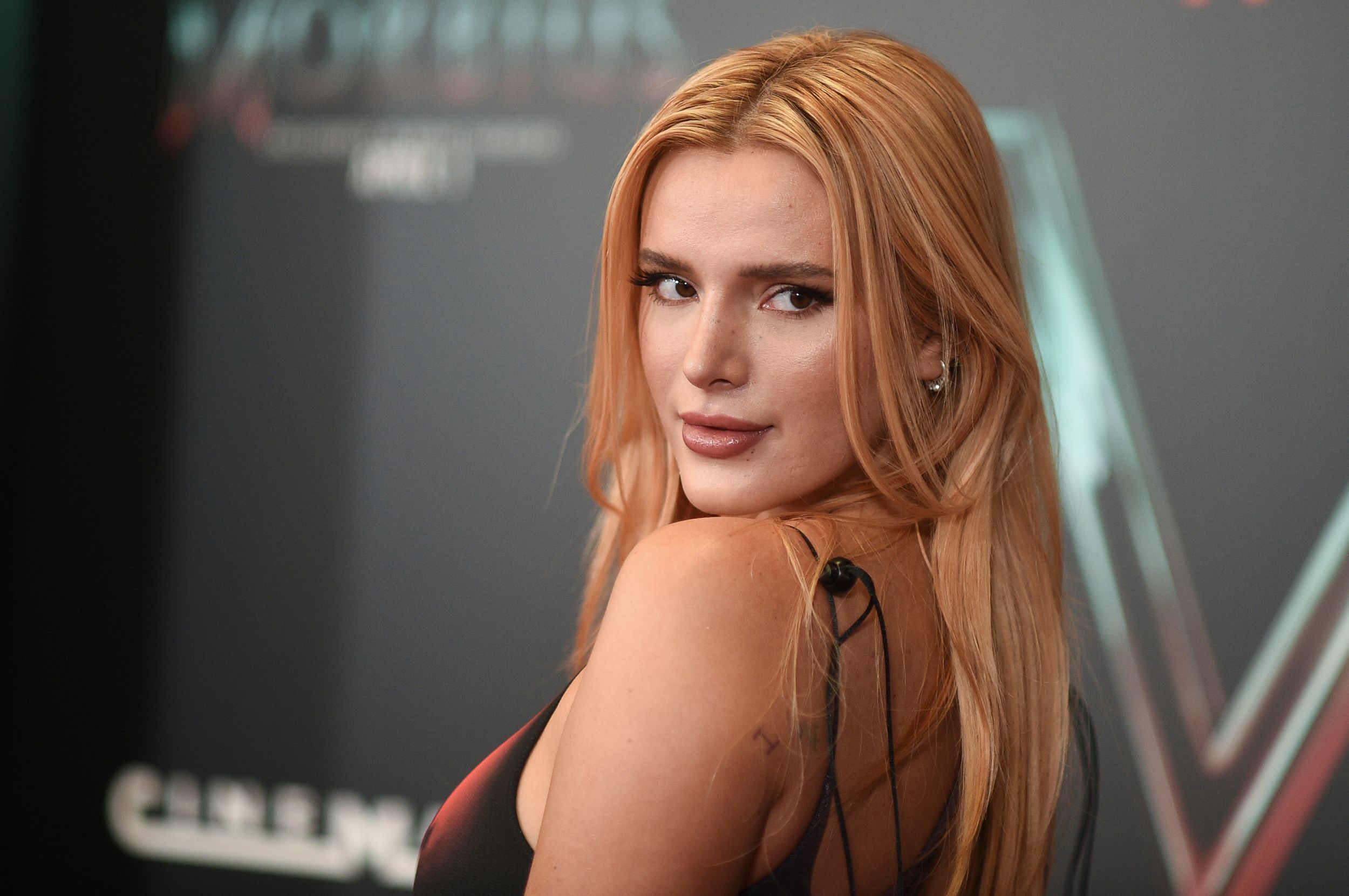 Bella Thorne Sexy In Red Wallpapers