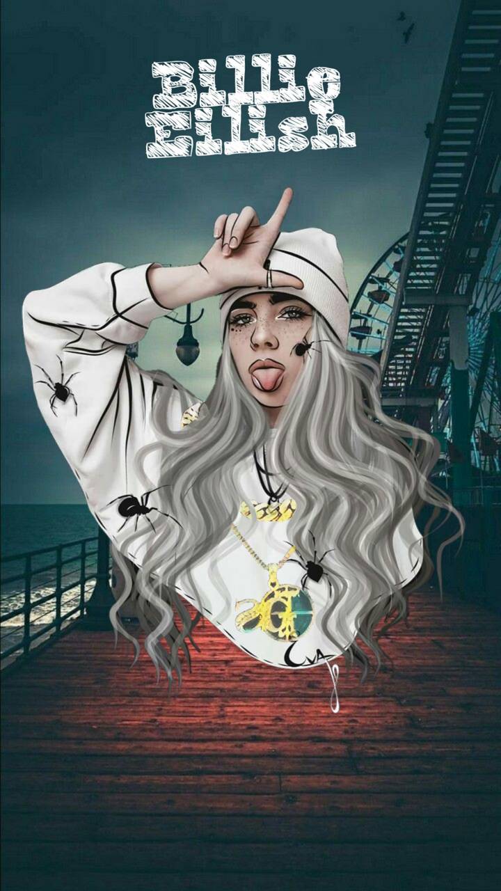 Billie Eilish Anime Cartoon Wallpapers