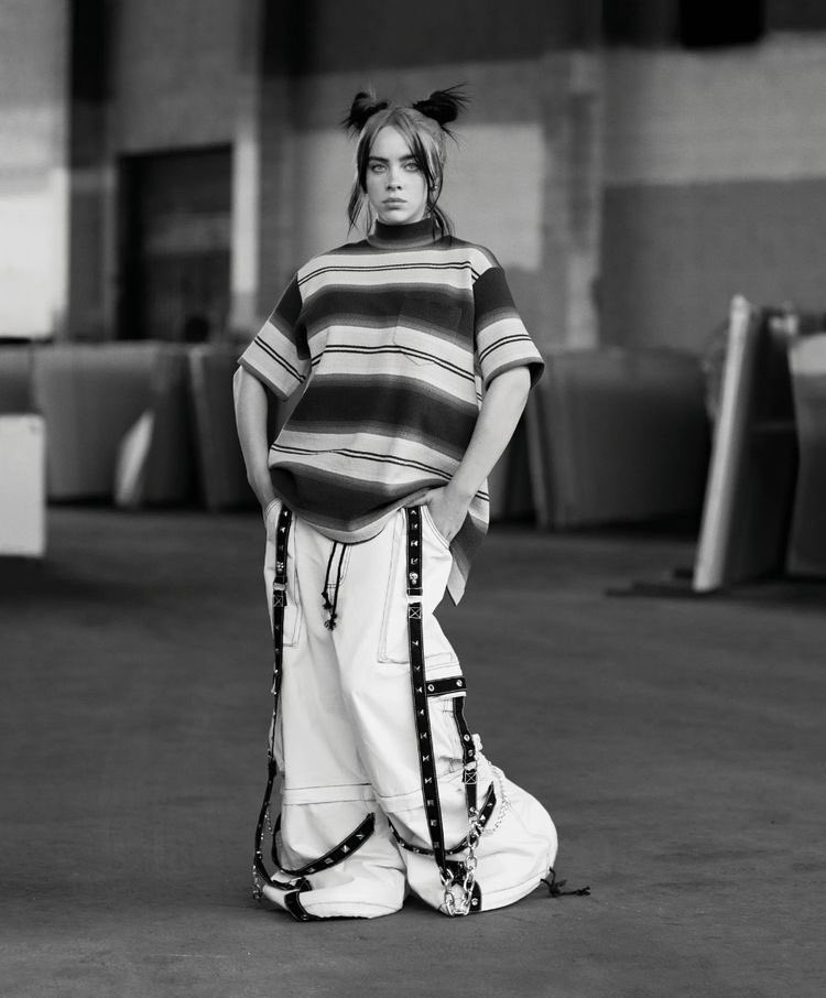 Billie Eilish Monochrome 2021 Wallpapers