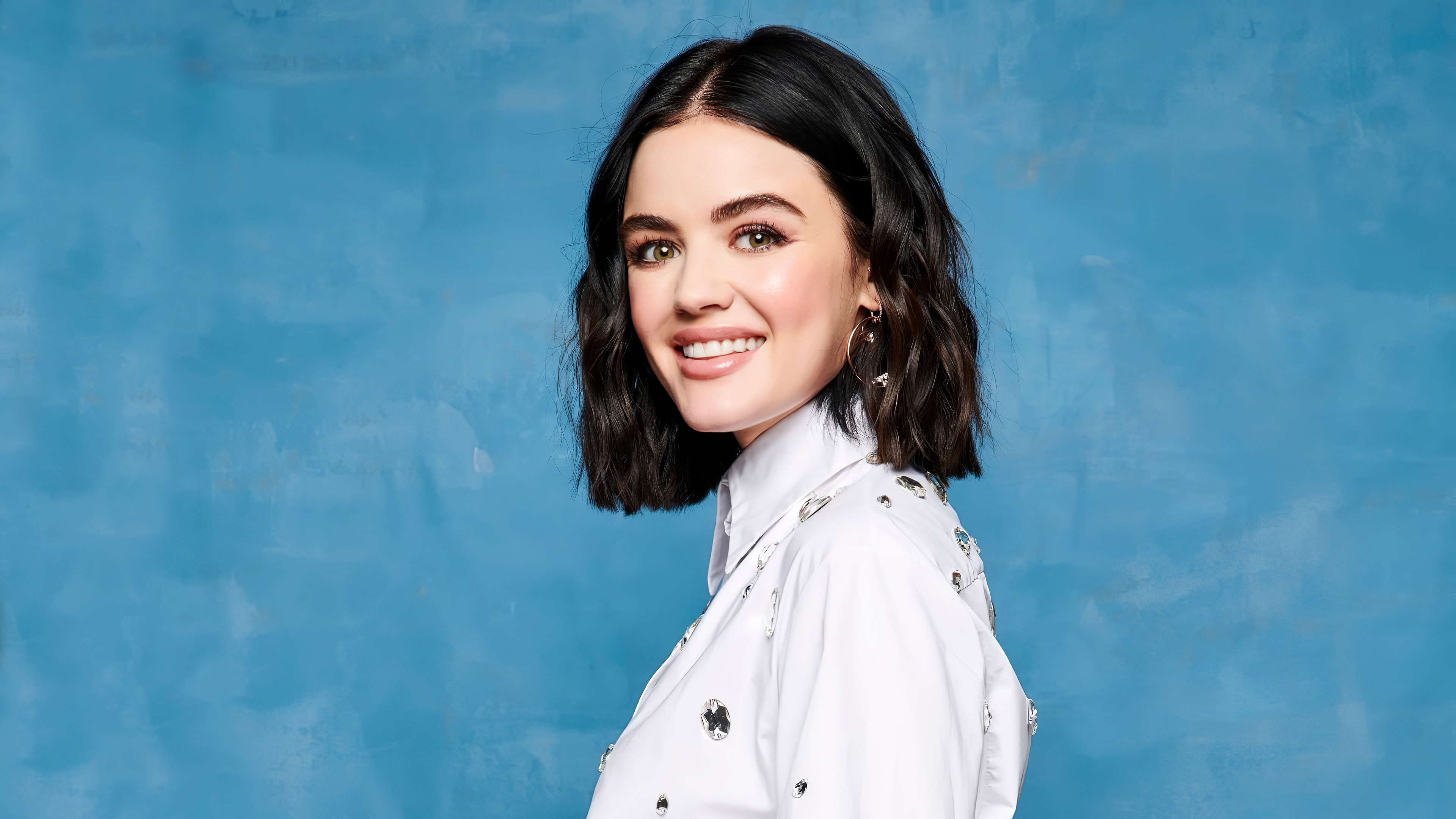 Brunette Lucy Hale 2019 Wallpapers