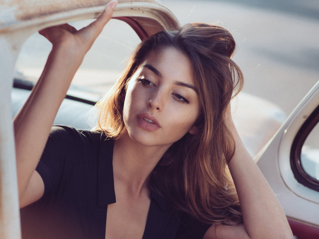 Celine Farach Cute Photoshoot Wallpapers