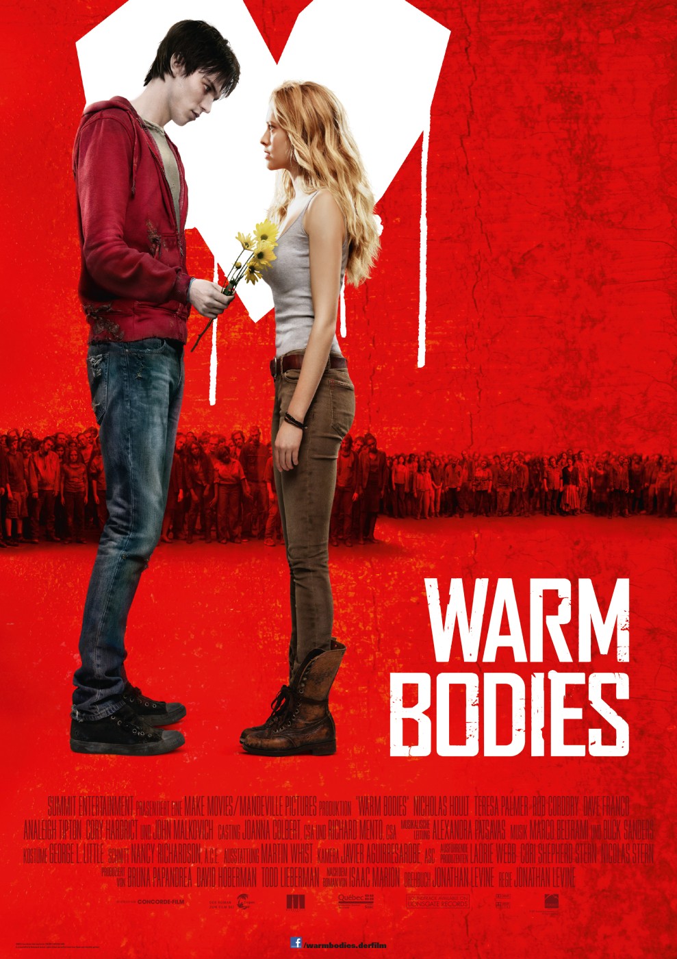 Cute Teresa Palmer in Warm Bodies Wallpapers