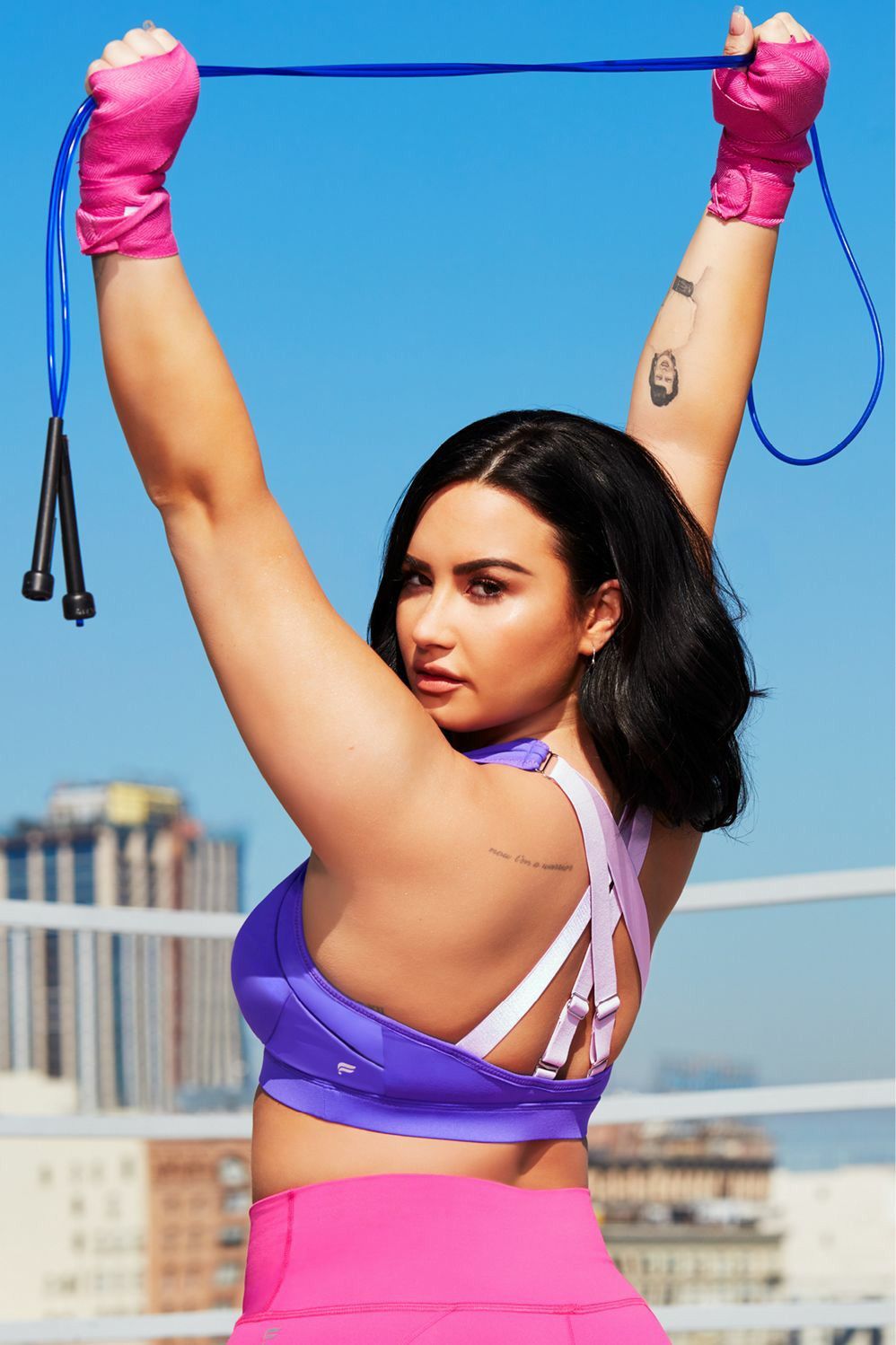 Demi Lovato Fabletics Photoshoot Wallpapers