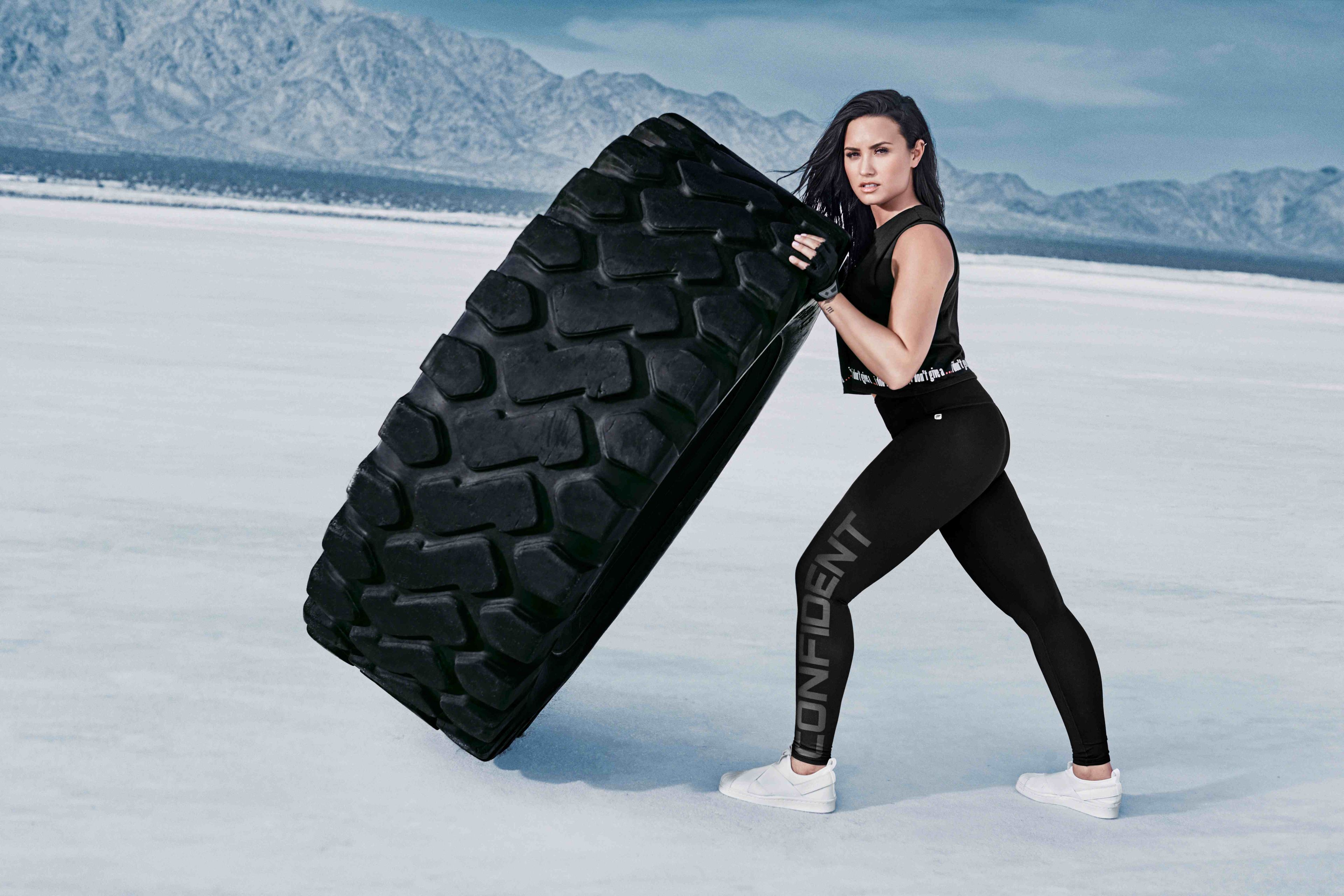 Demi Lovato Fabletics Photoshoot Wallpapers