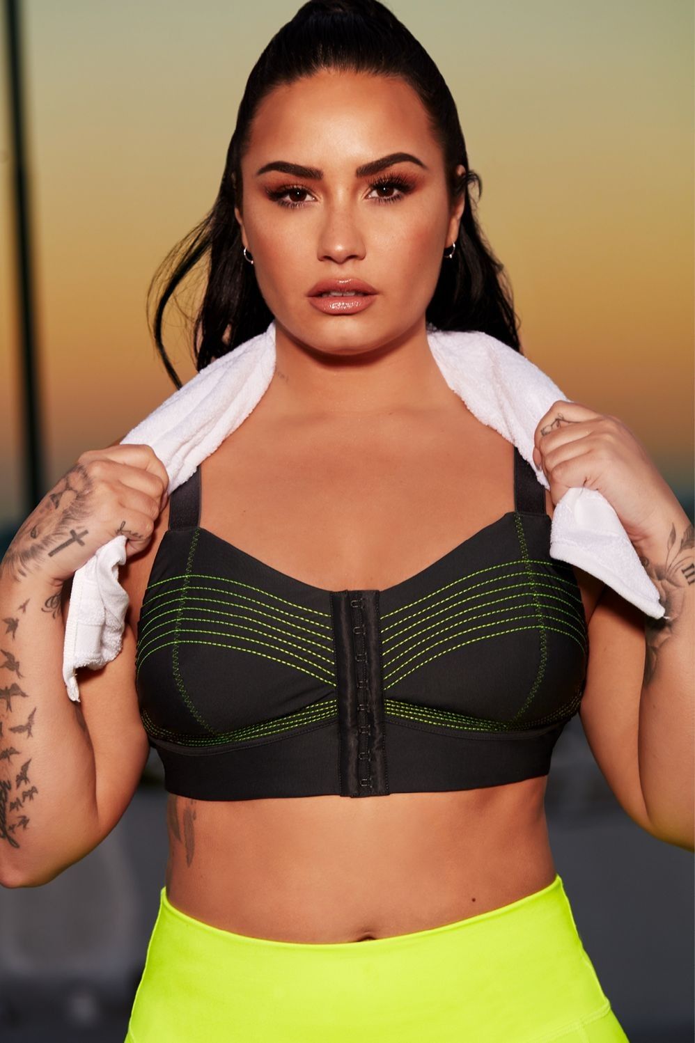 Demi Lovato Fabletics Photoshoot Wallpapers