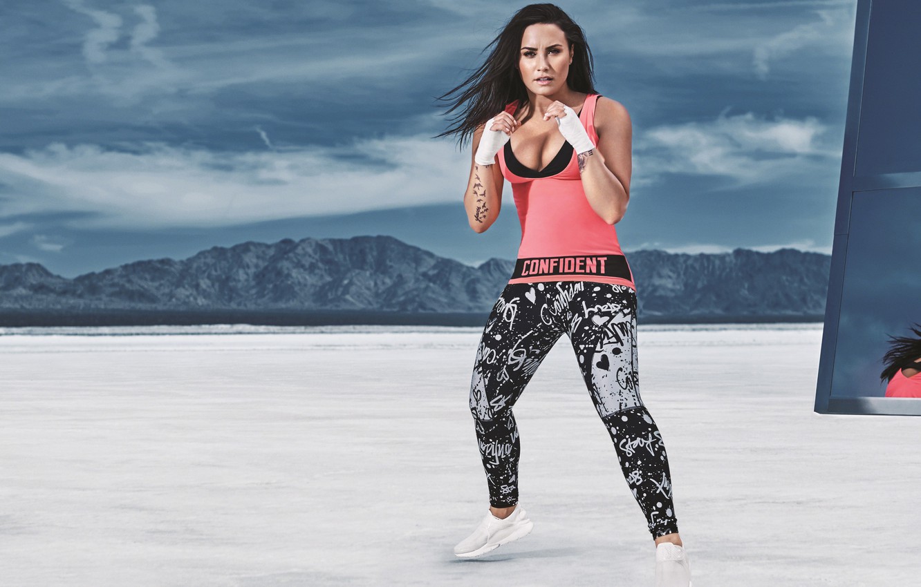 Demi Lovato Fabletics Photoshoot Wallpapers