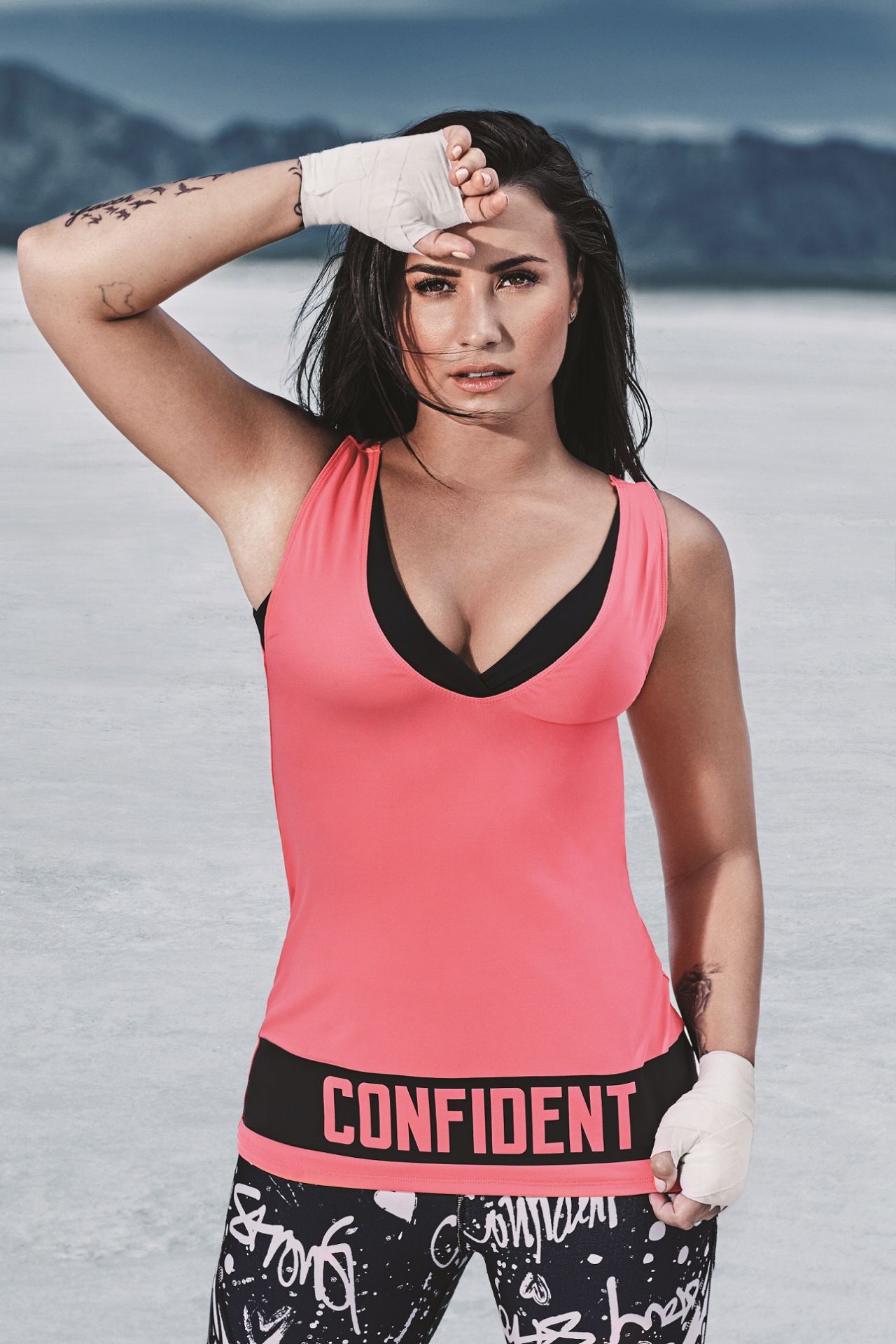 Demi Lovato Fabletics Photoshoot Wallpapers