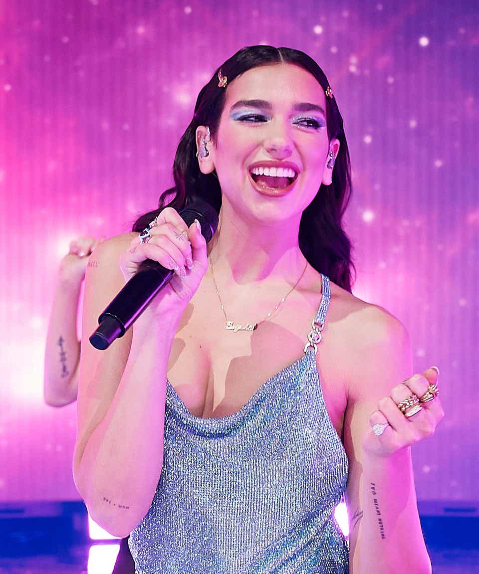 Dua Lipa Pizza Photoshoot Wallpapers