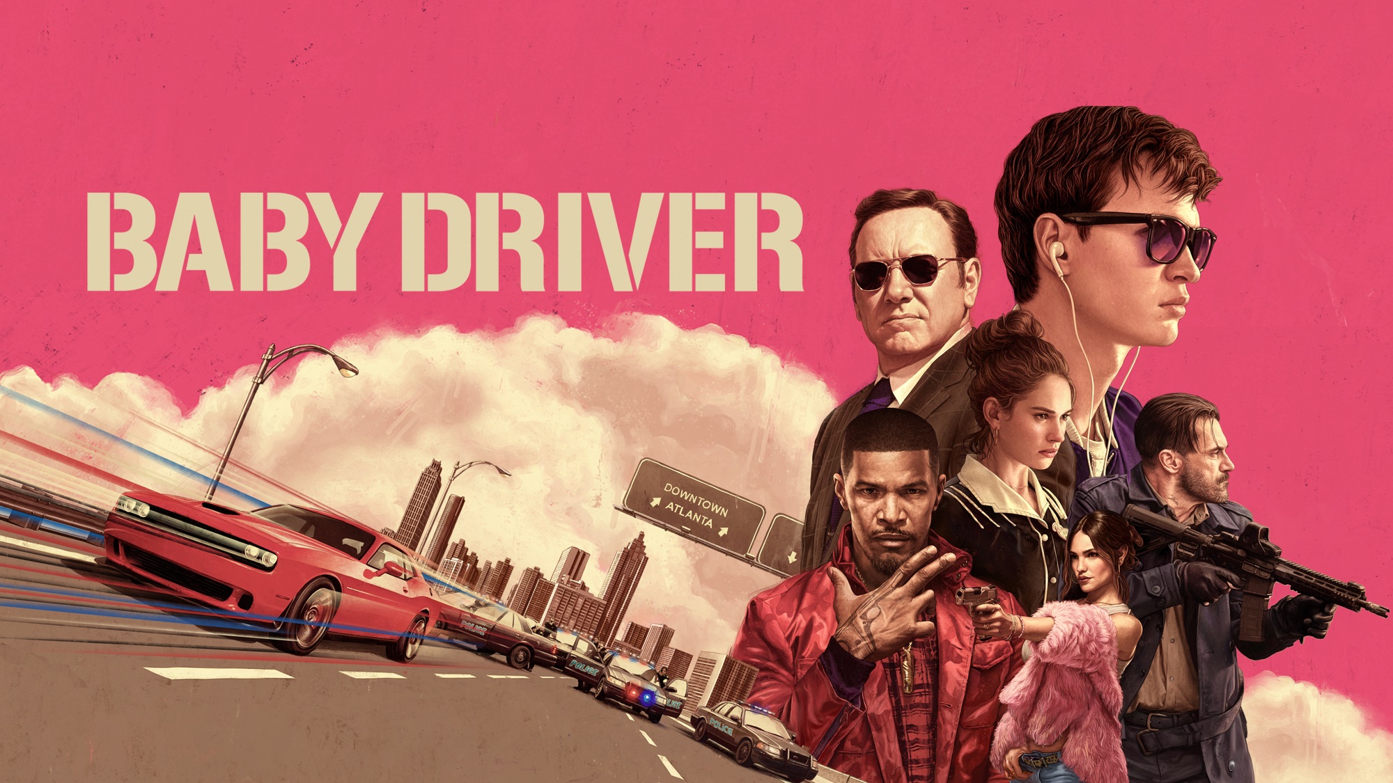 Eiza Gonzalez In Baby Driver Wallpapers