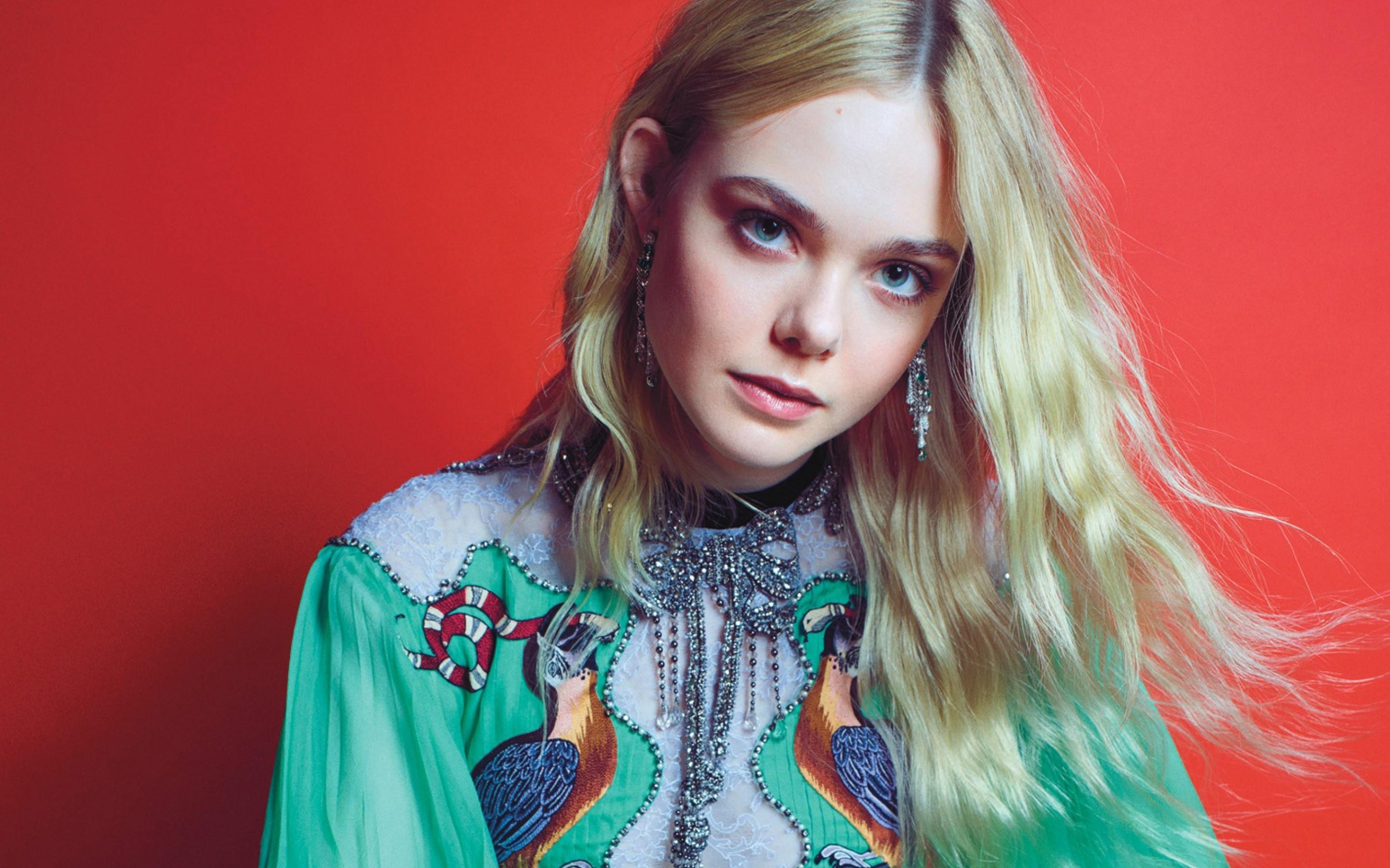 Elle Fanning Harper Bazaar 2018 Photoshoot Wallpapers