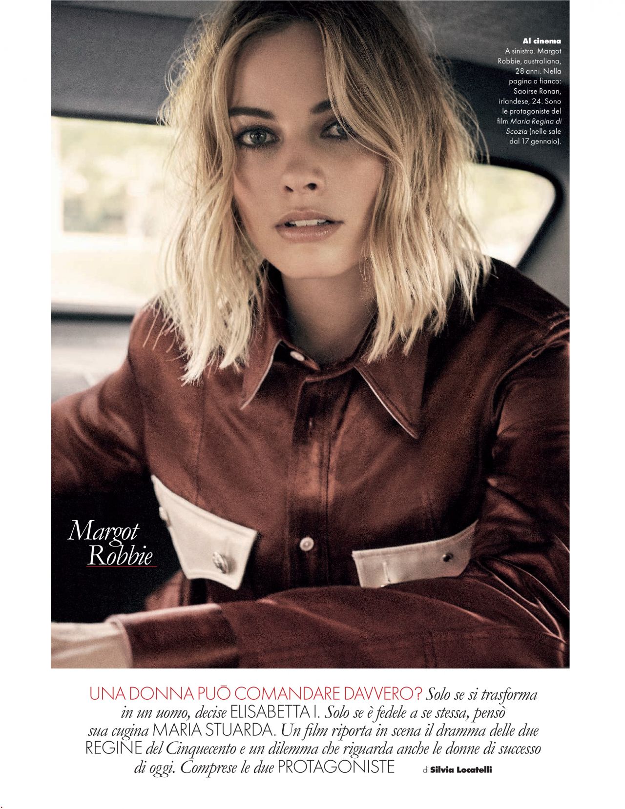 Elle Magazine Margot Robbie Photoshoot 2018 Wallpapers