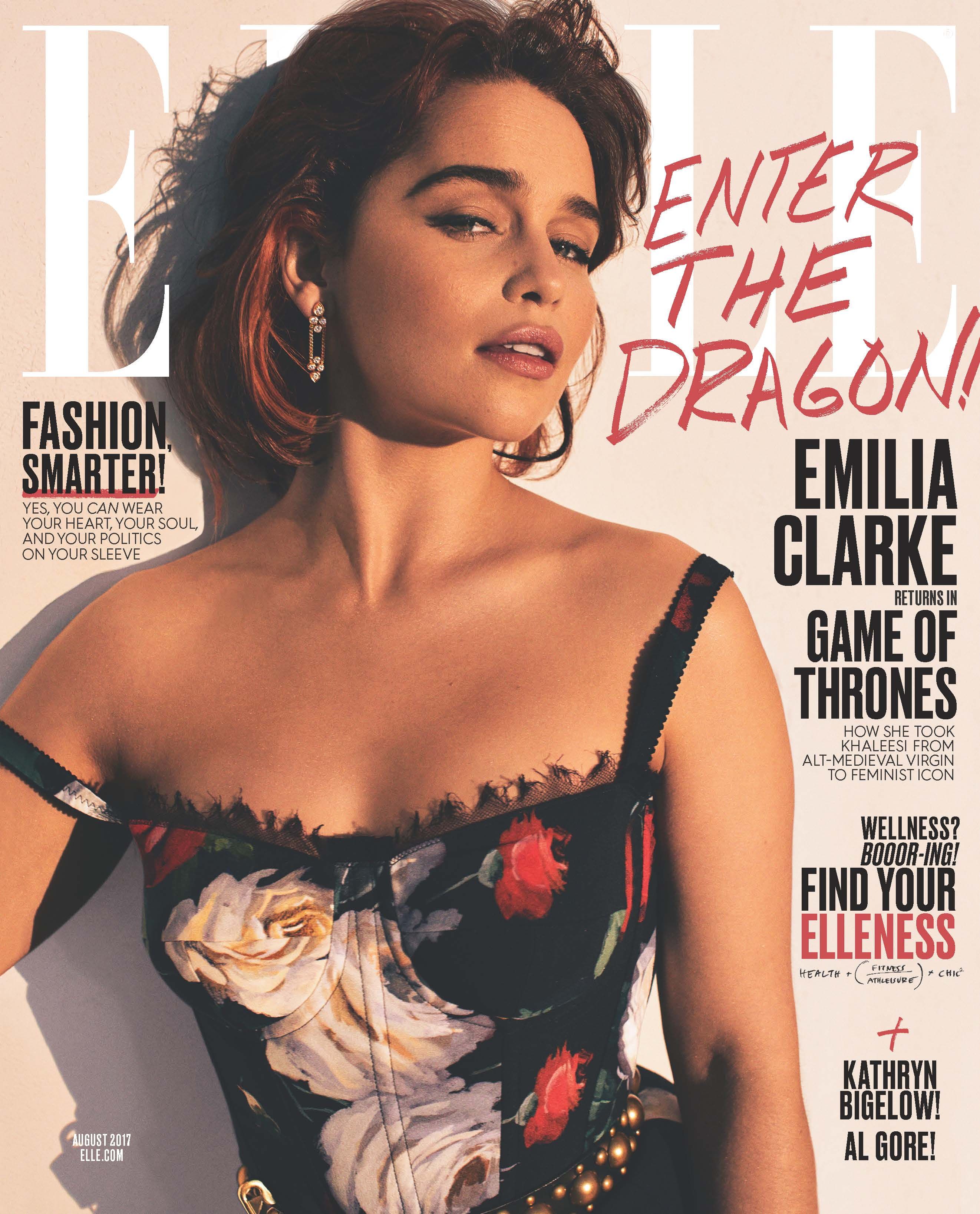 Emilia Clarke Elle Magazine Wallpapers