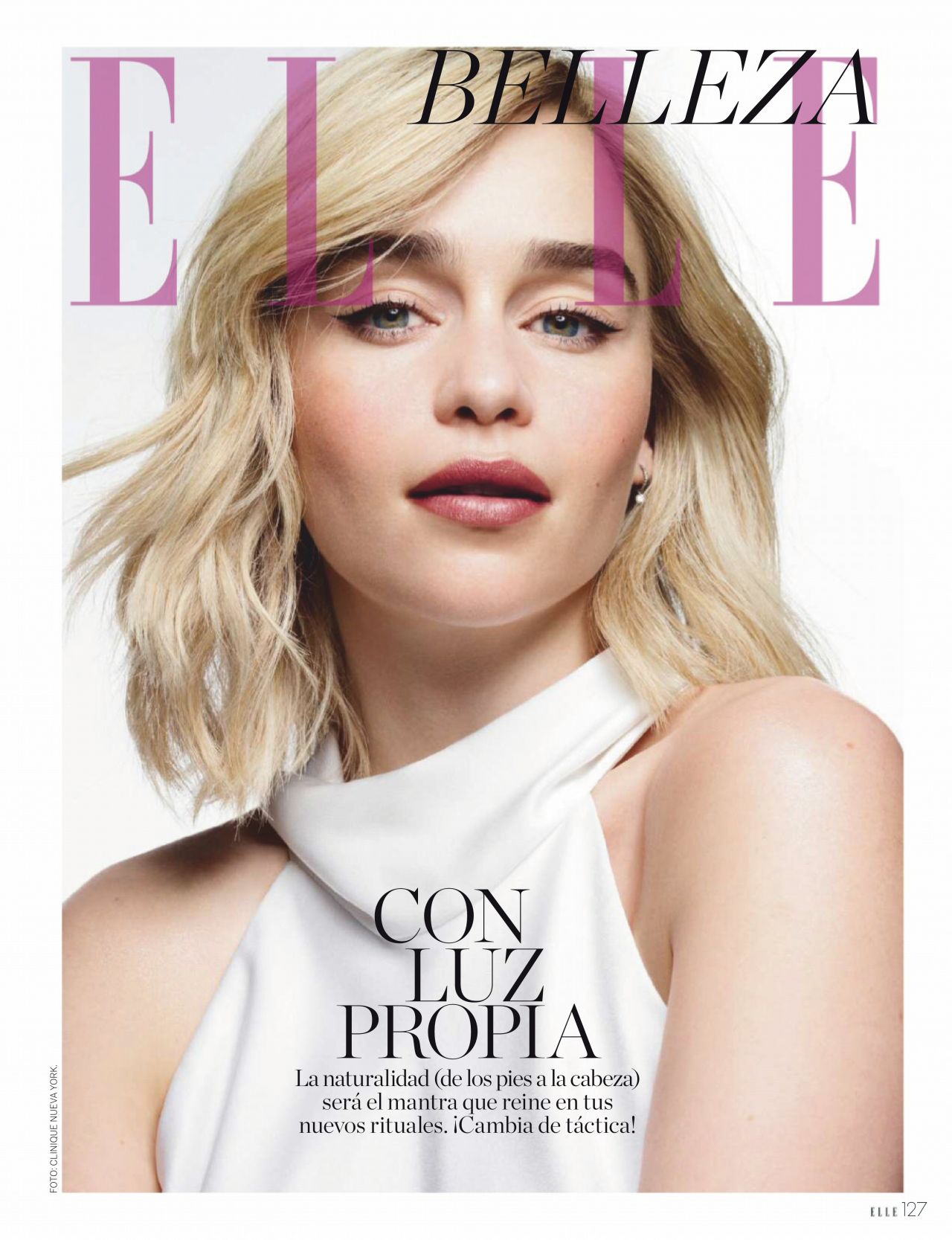 Emilia Clarke Elle Magazine Wallpapers