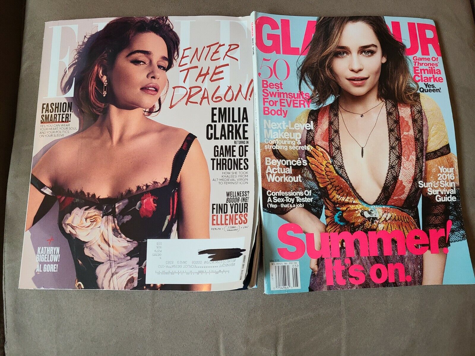 Emilia Clarke Elle Magazine 2017 Wallpapers