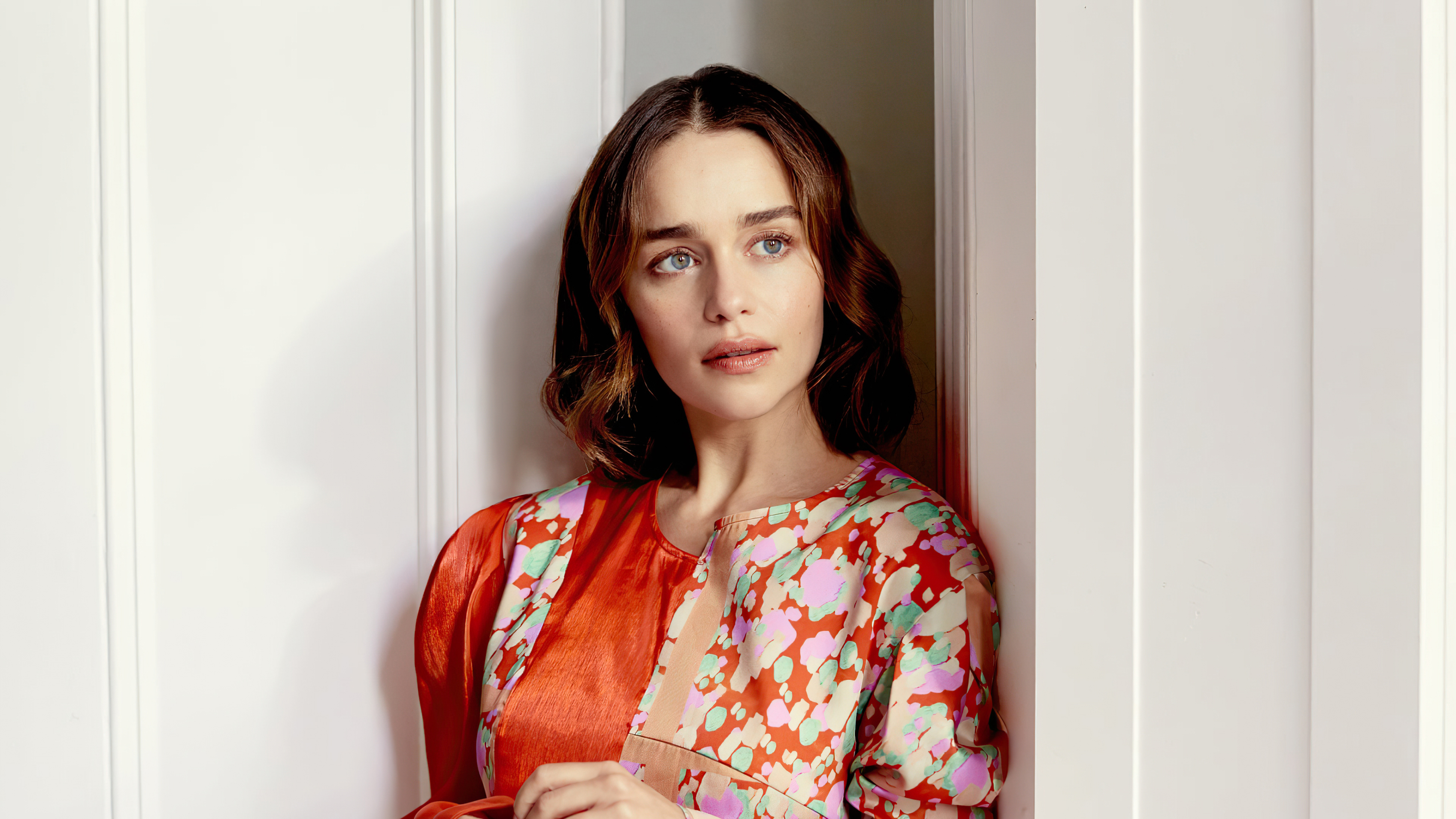 Emilia Clarke Flare Photoshoot Wallpapers