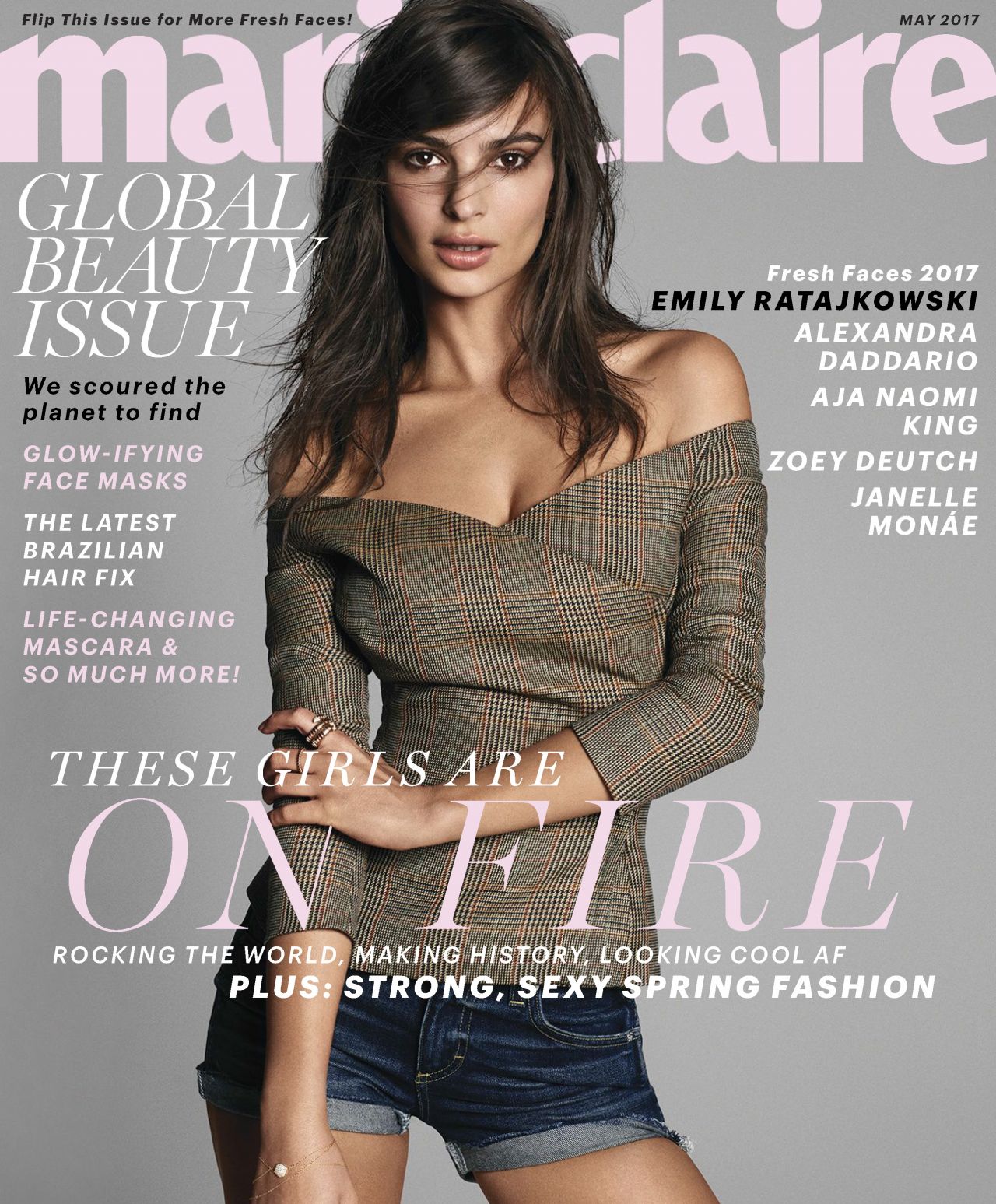 Emily Ratajkowski Vogue Spain 2017 Photoshoot Wallpapers