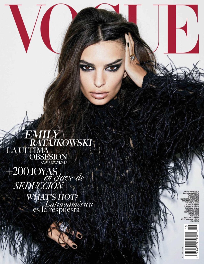 Emily Ratajkowski Vogue Spain 2017 Photoshoot Wallpapers