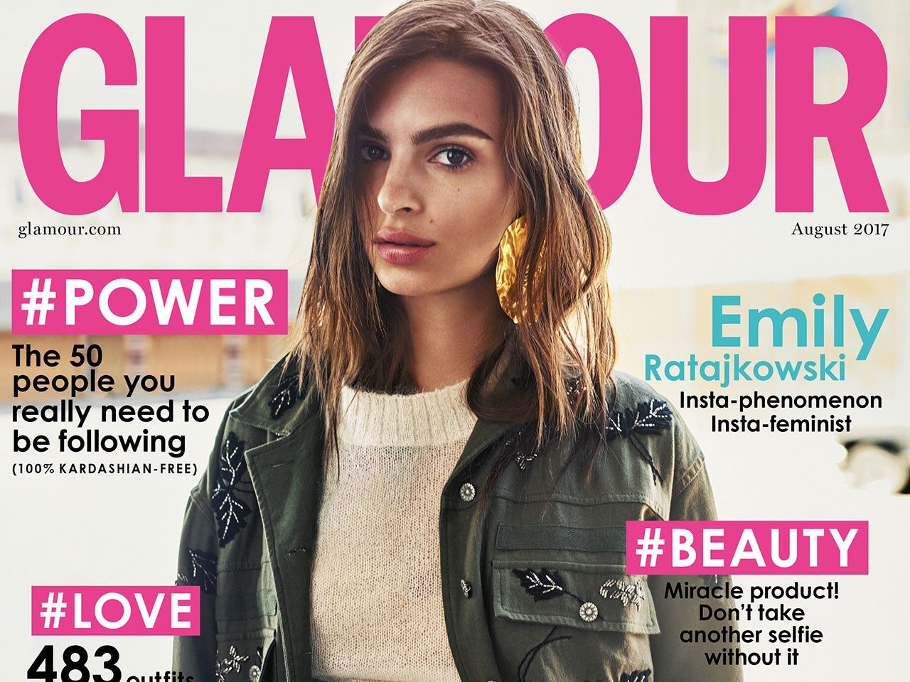 Emily Ratajkowski Vogue Spain 2017 Photoshoot Wallpapers