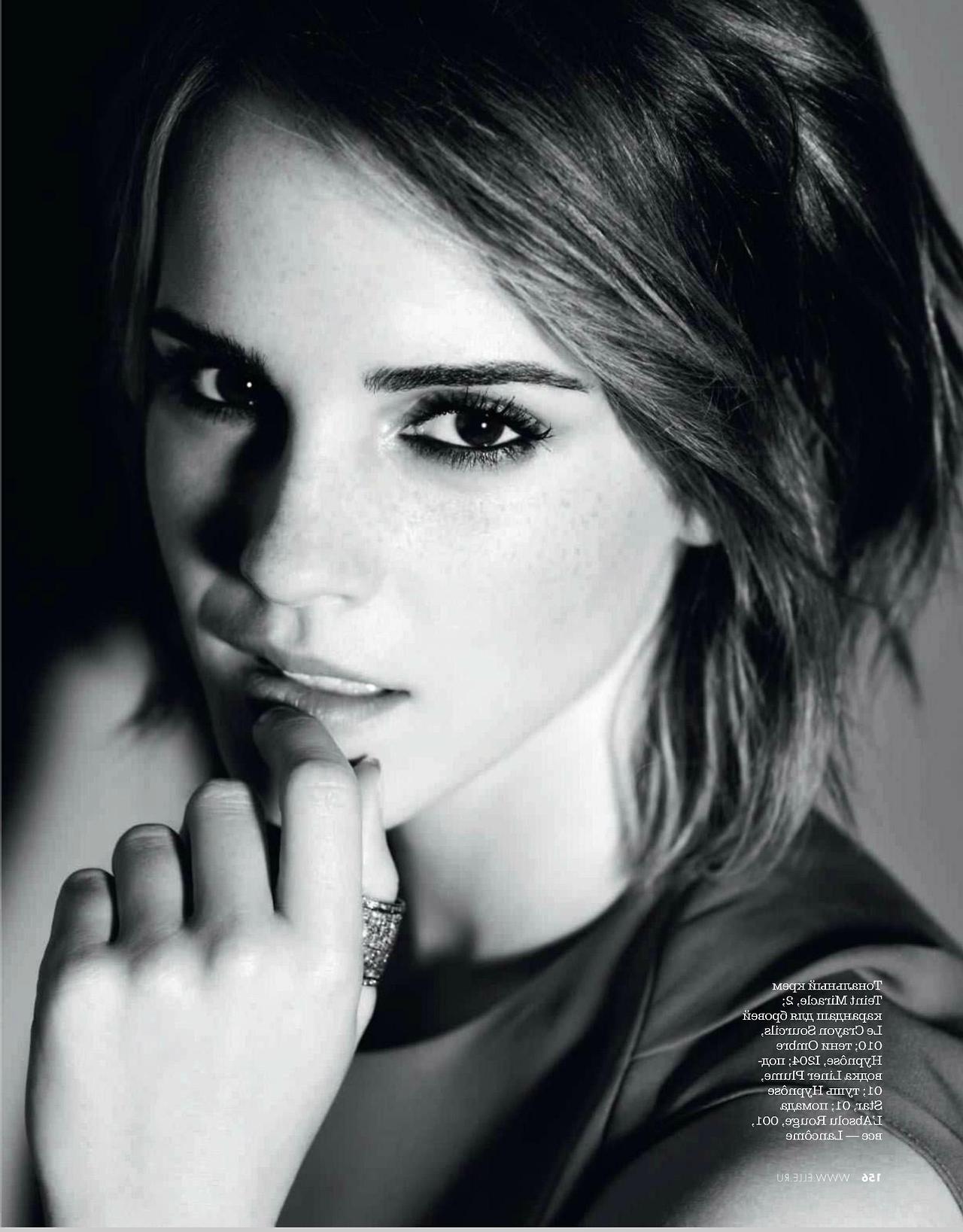 Emma Watson Monochrome Wallpapers