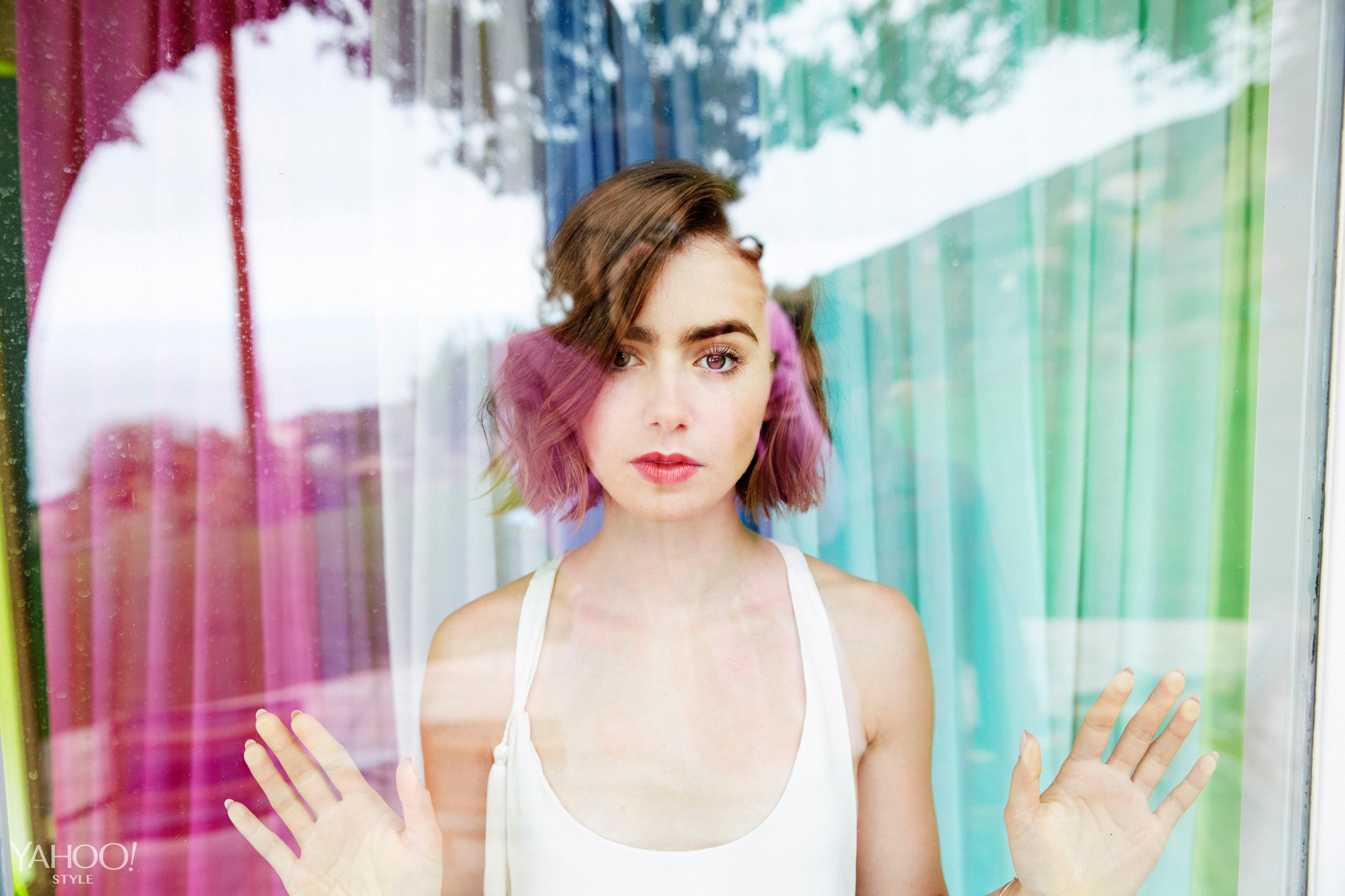 English Lily Collins Wallpapers