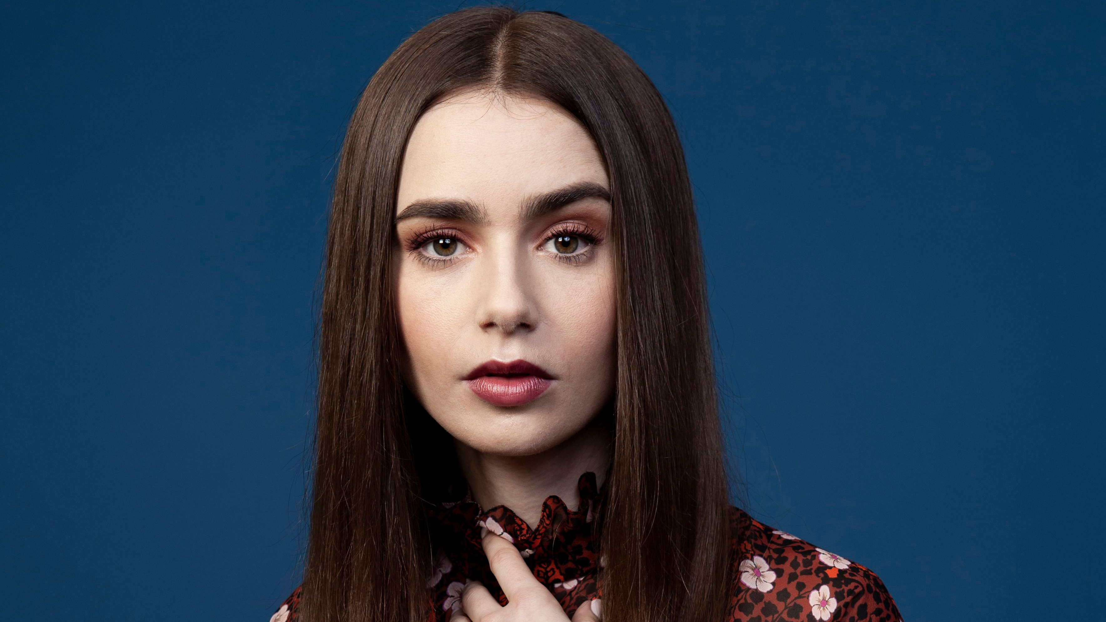 English Lily Collins Wallpapers