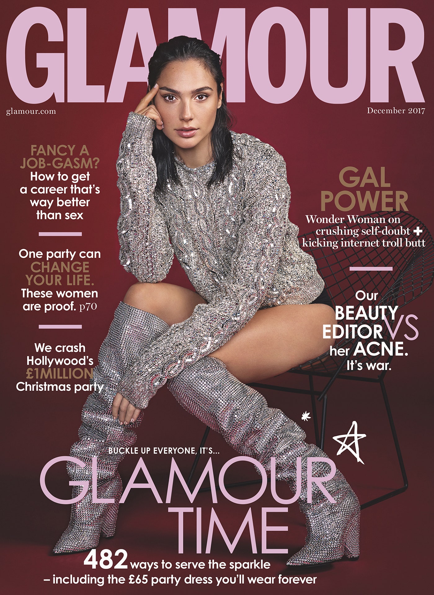 Gal Gadot Glamour Magazine Wallpapers