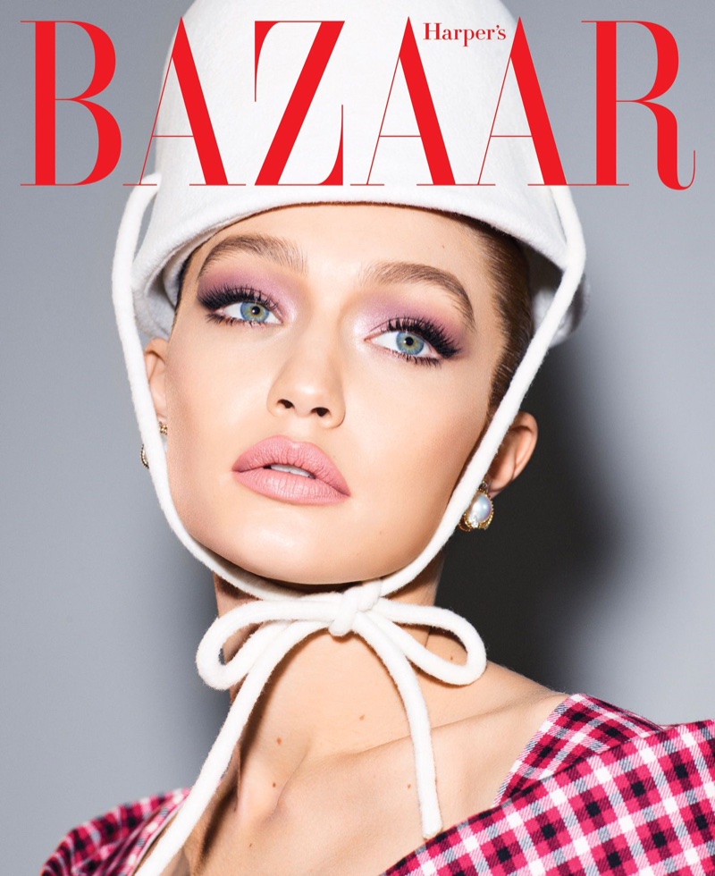 Gigi Hadid Harpers Bazar Portrait Wallpapers