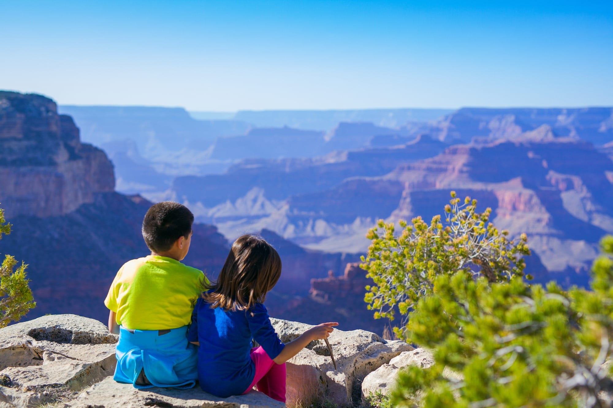 Girl At Tip Of Mountain Wallpapers