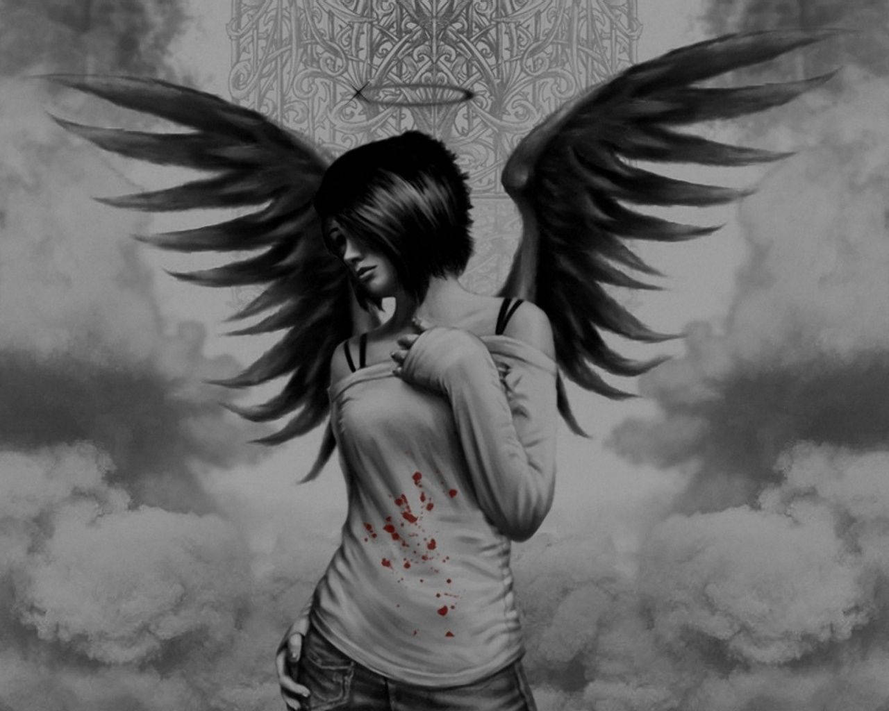 Girl With Wings Angel Wallpapers