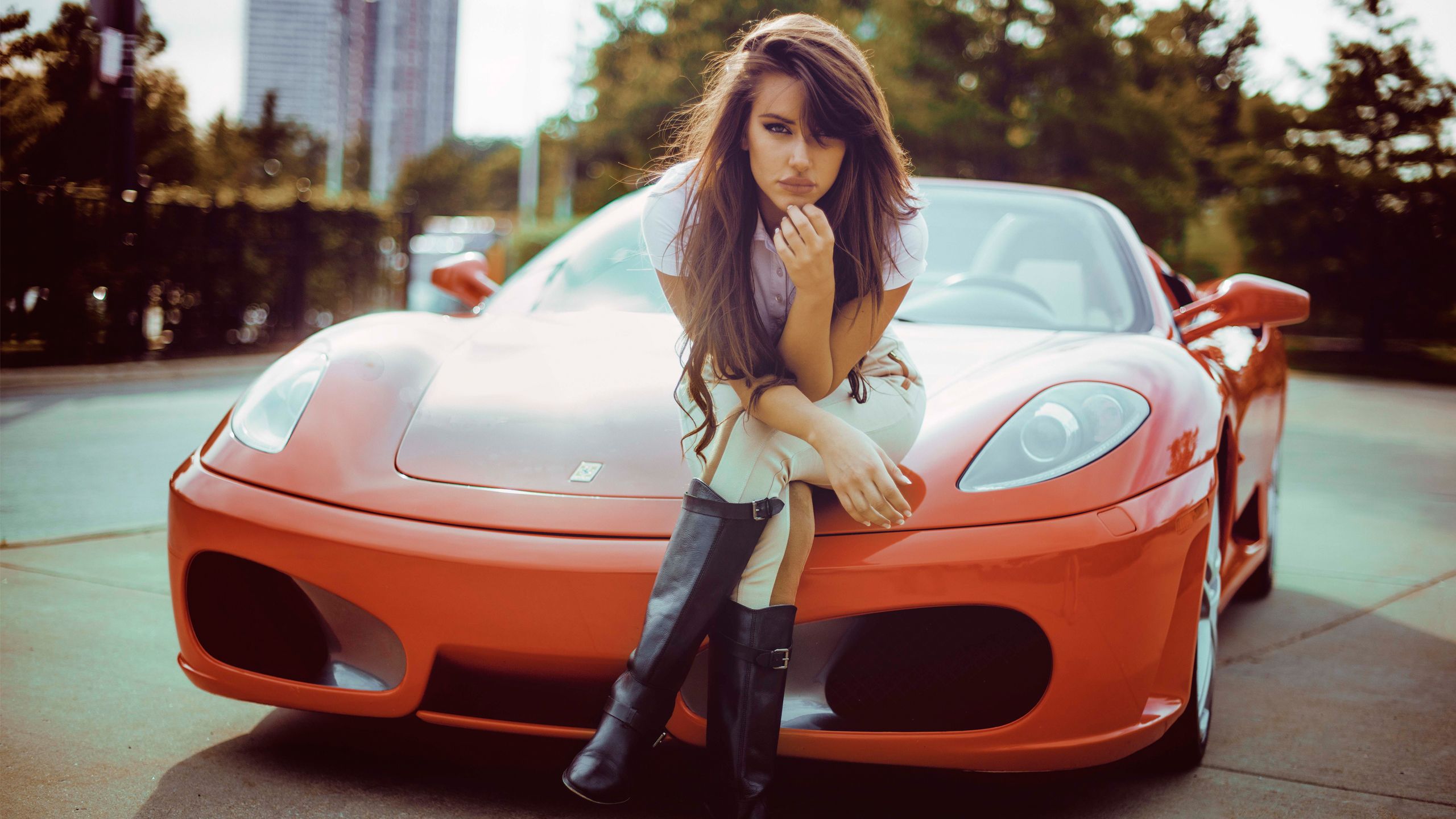 Girls & Cars Wallpapers