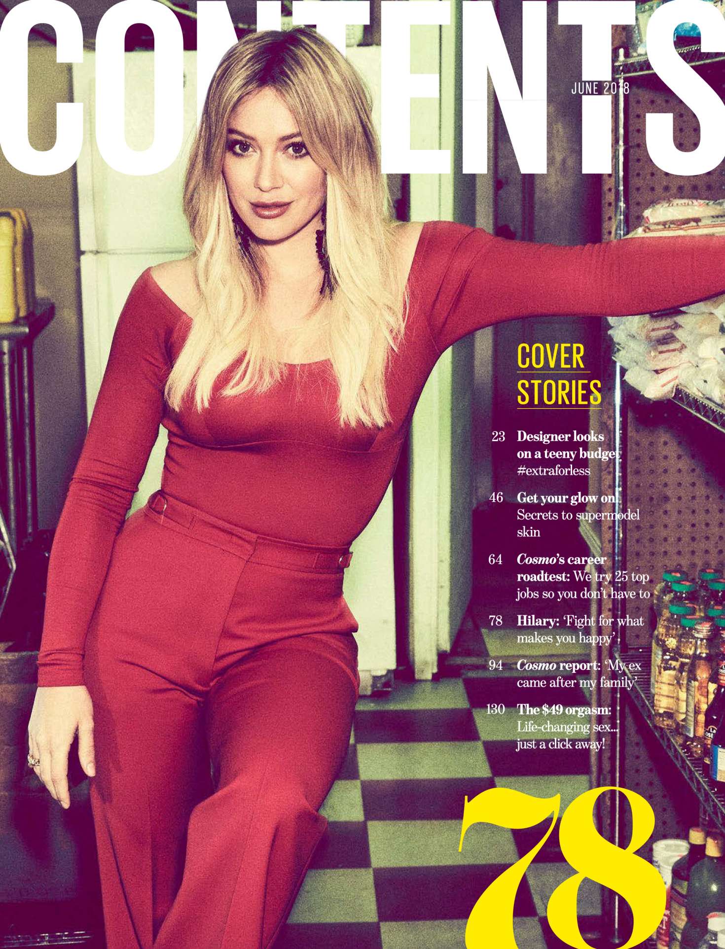 Hilary Duff Cosmopolitan Wallpapers