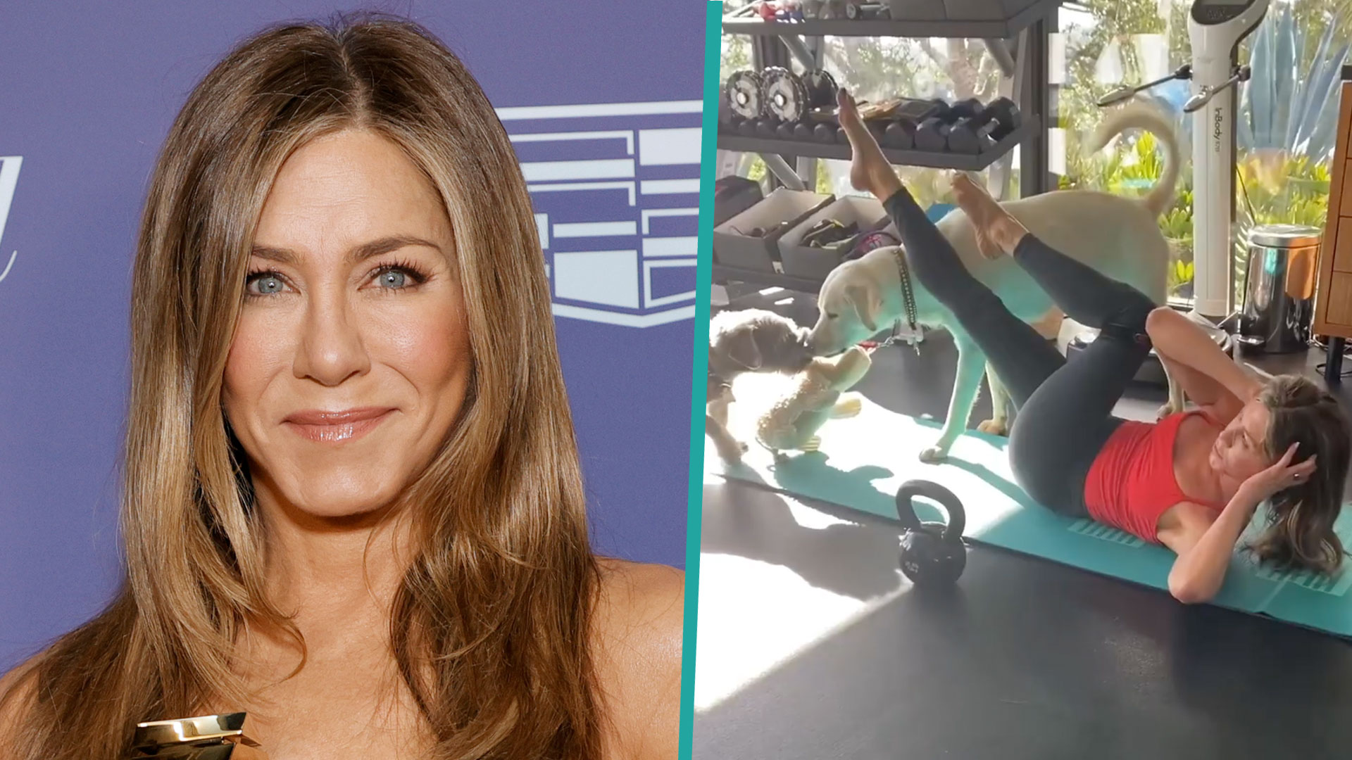 Jennifer Aniston Workout Wallpapers