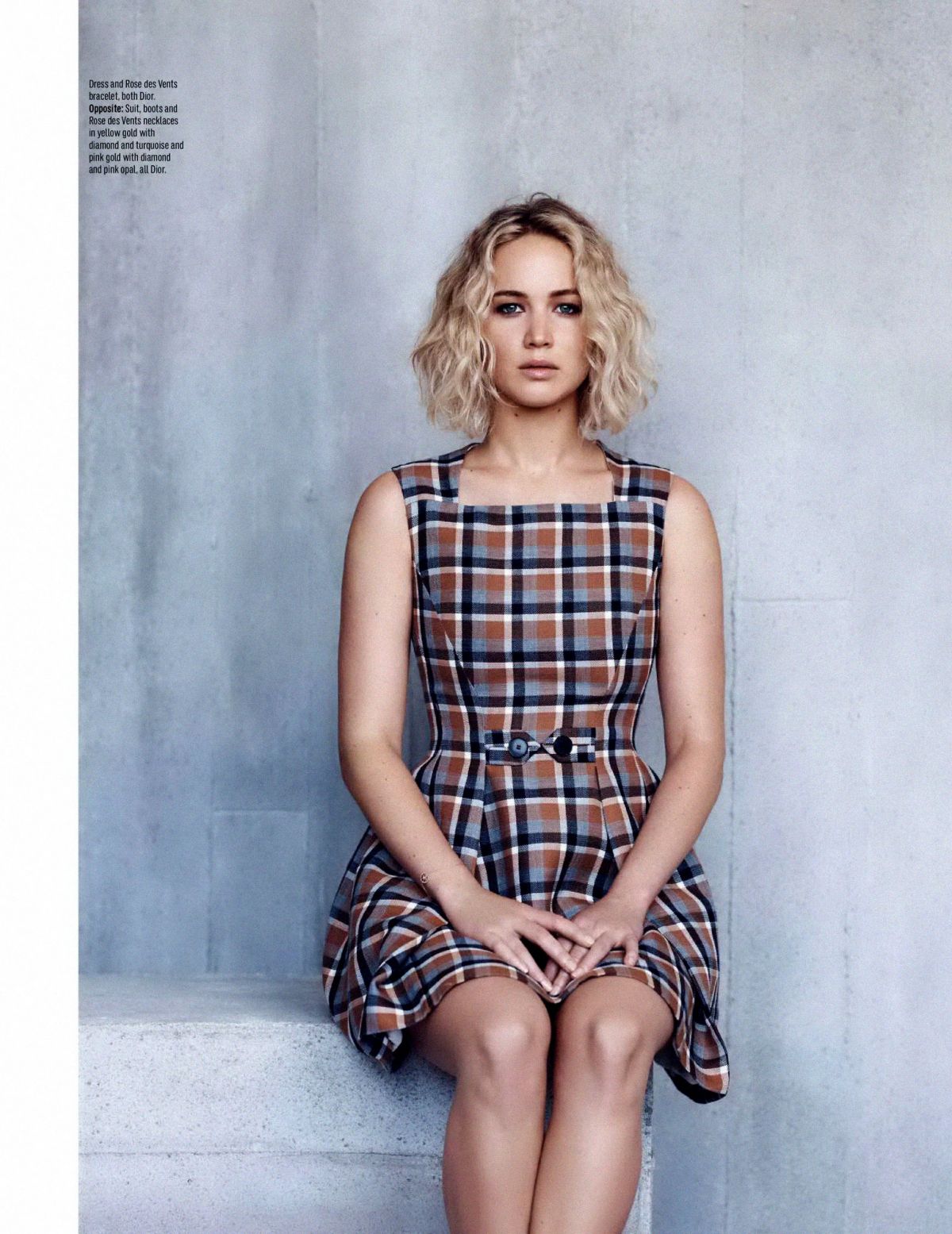 Jennifer Lawrence Elle Magazine Wallpapers