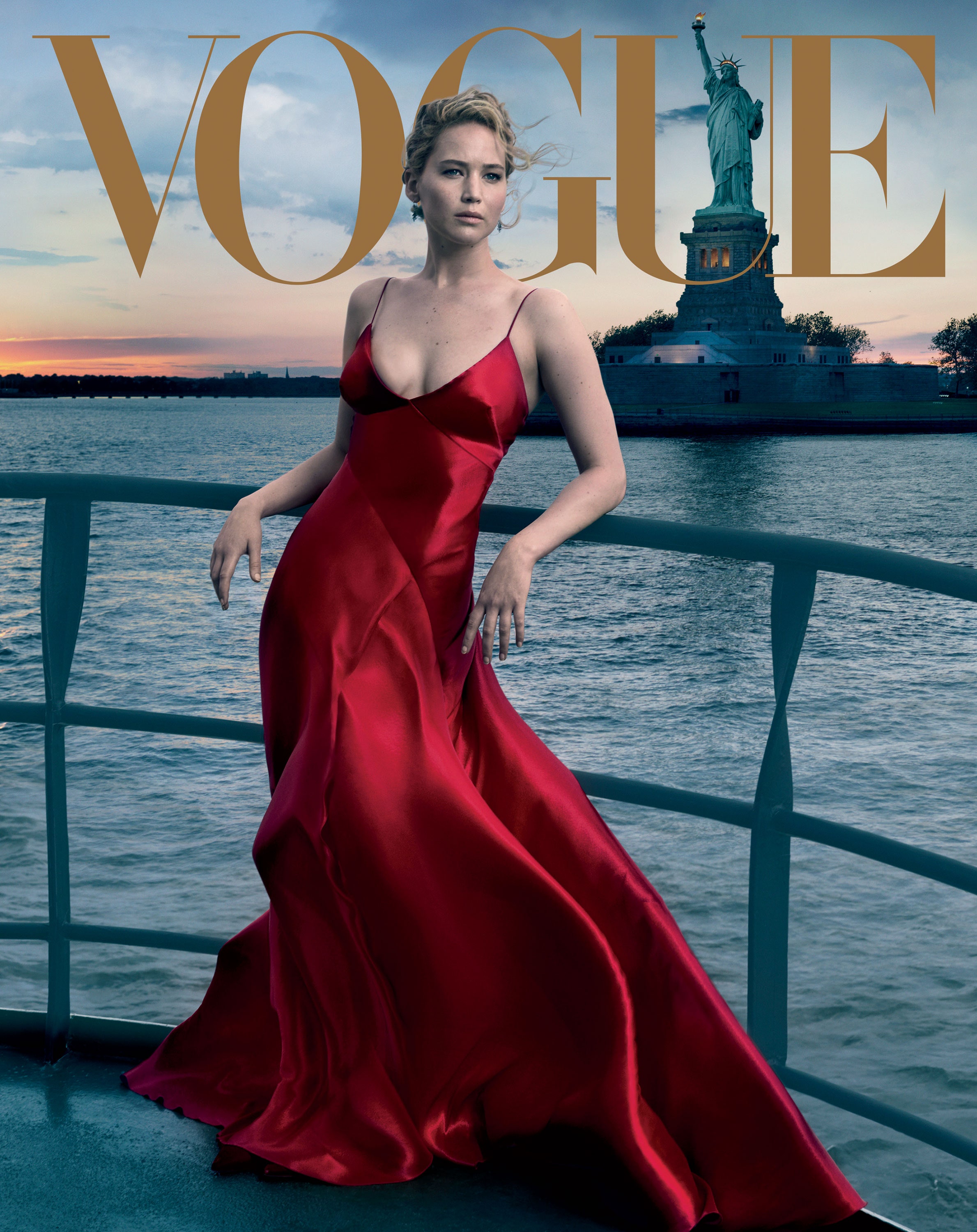 Jennifer Lawrence Vogue Photoshoot Wallpapers