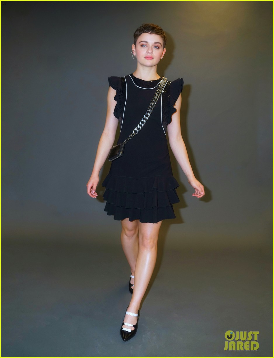 Joey King in Black Dress Wallpapers