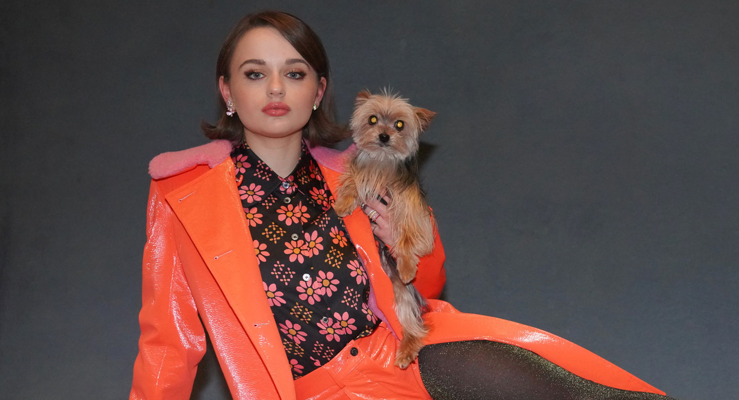 Joey King with Puppy Dog Wallpapers