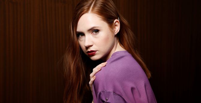 Karen Gillan Redhead Scottish Portrait Wallpapers