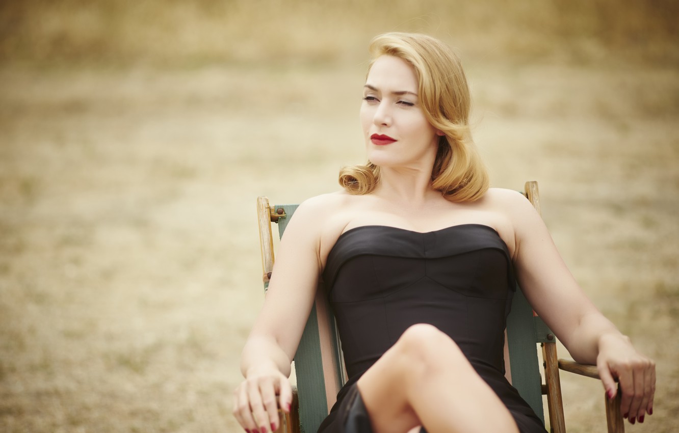 Kate Winslet White Suit Images Wallpapers