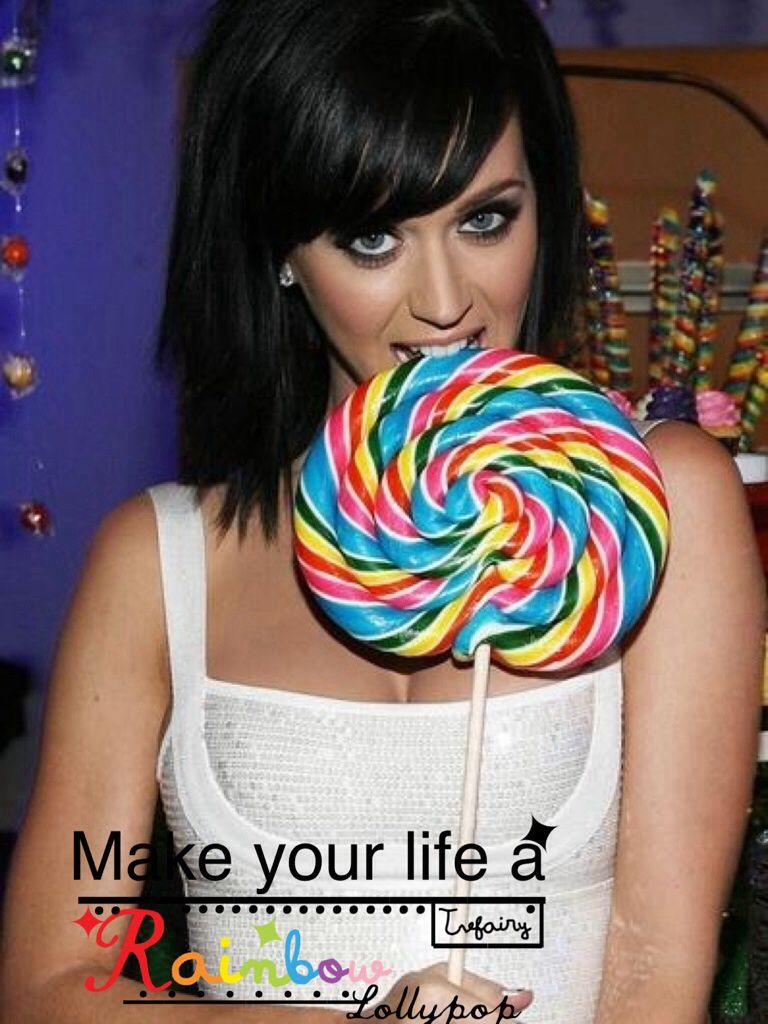 Katy Perry with lollipop Wallpapers