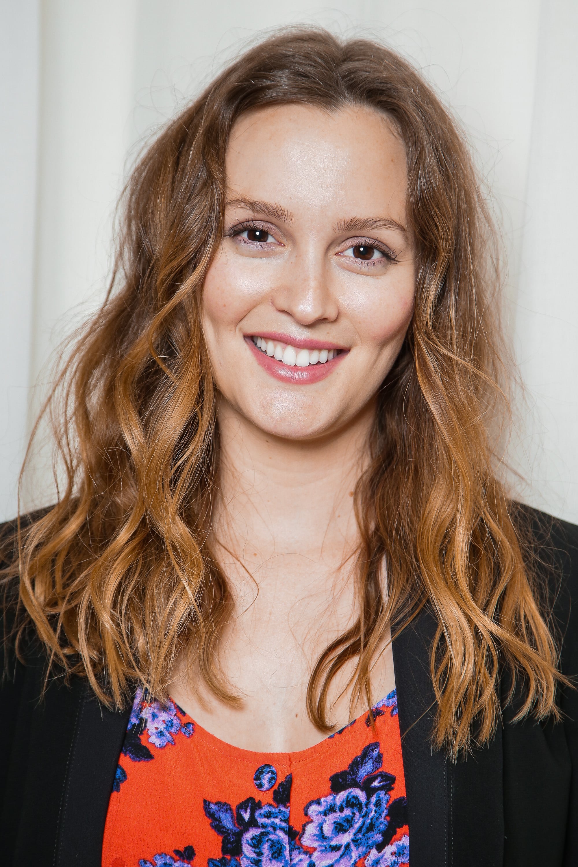 Leighton Meester AOL Build Portrait Wallpapers