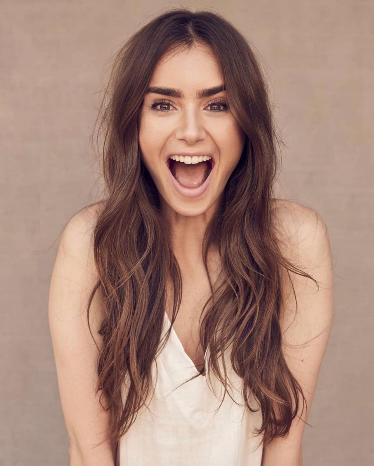 Lily Collins Photoshoot 2020 Wallpapers