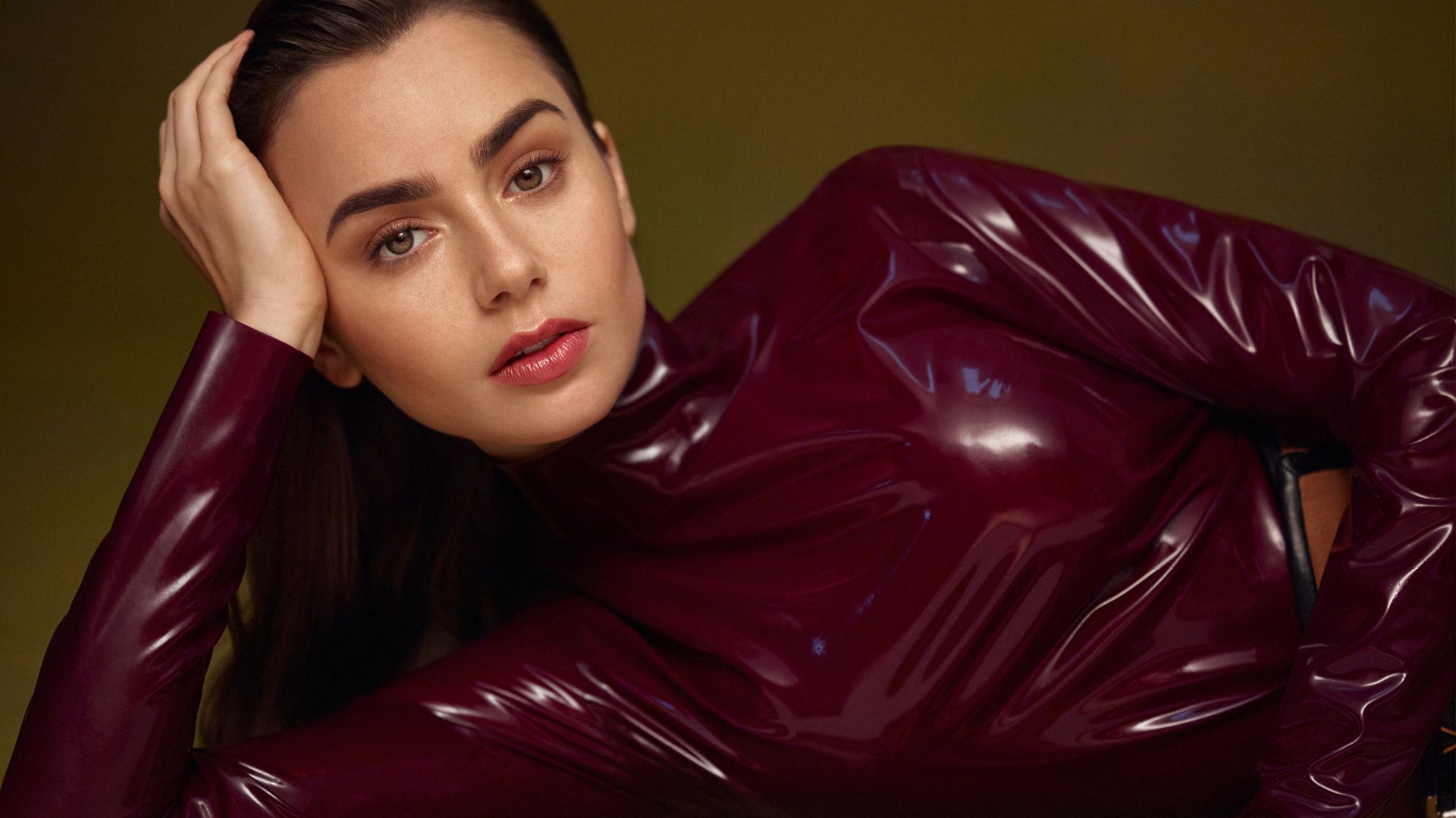 Lily Collins Photoshoot 2020 Wallpapers